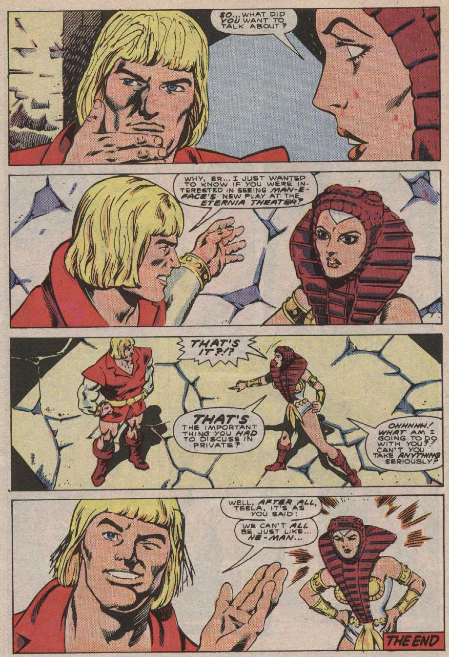 Read online Masters of the Universe (1986) comic -  Issue #10 - 23