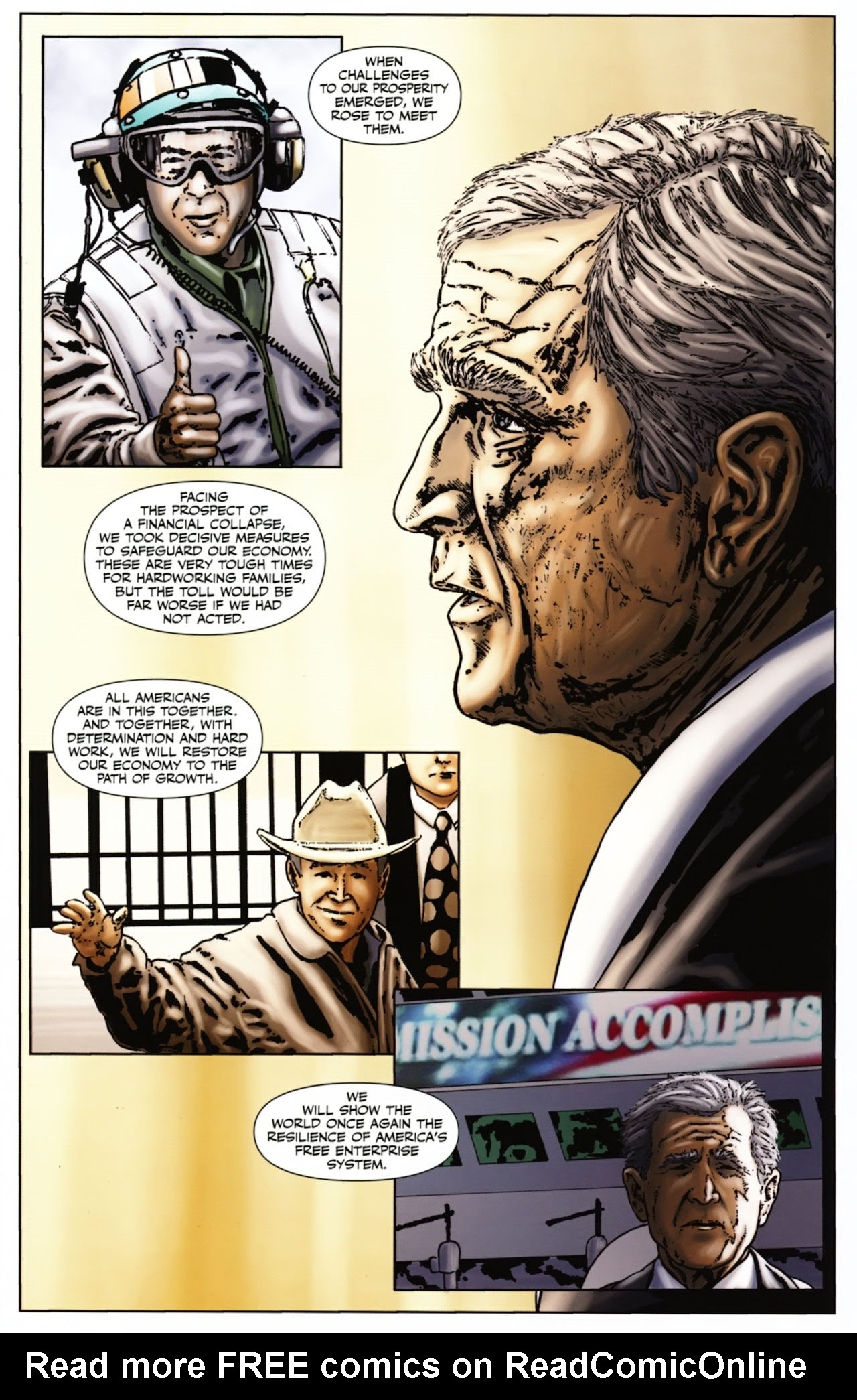 Read online Political Power: George W. Bush comic -  Issue # Full - 20