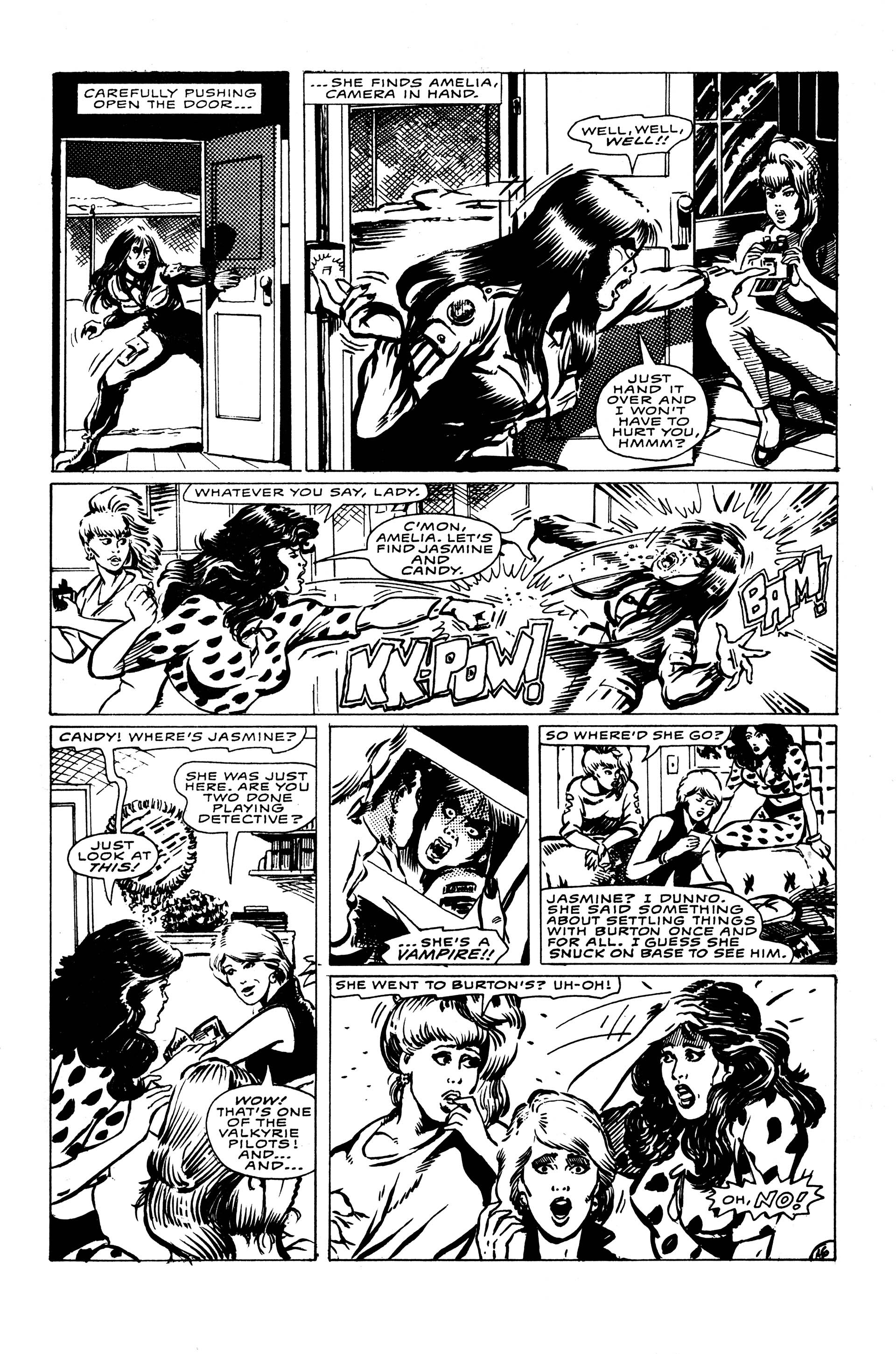 Read online Sultry Teenage Super Foxes comic -  Issue #2 - 21