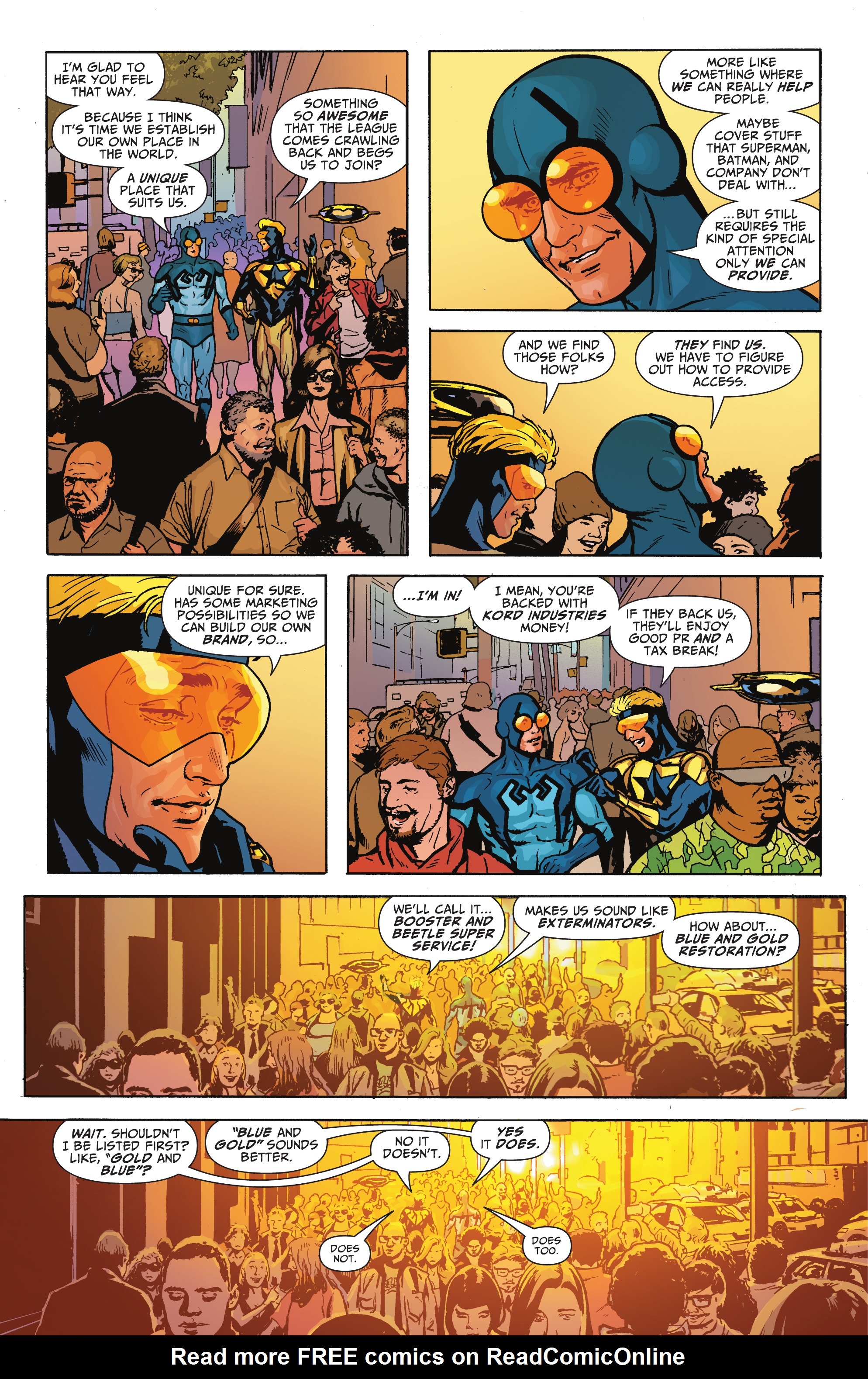 Read online Blue & Gold comic -  Issue #1 - 23