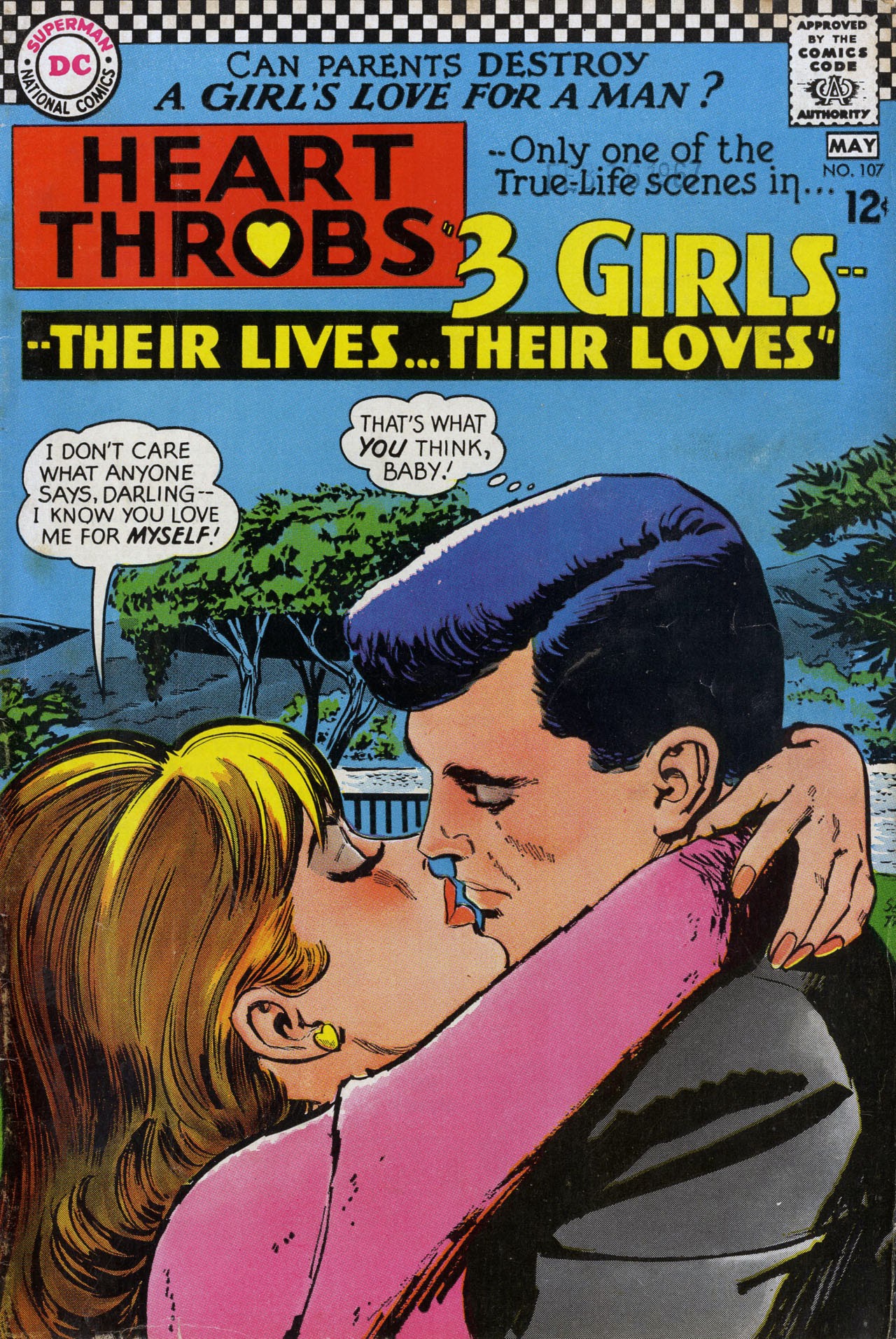 Read online Heart Throbs comic -  Issue #107 - 1