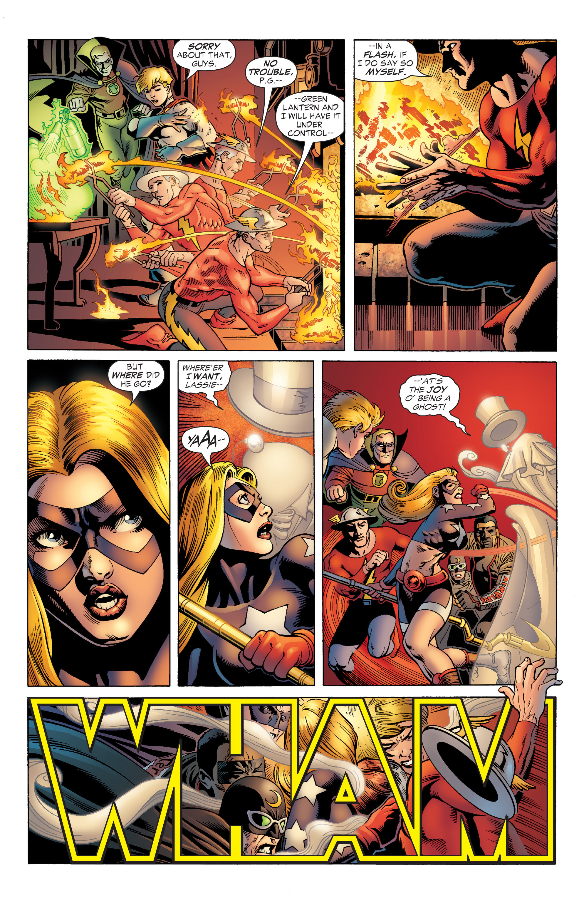 Read online JSA (1999) comic -  Issue #84 - 4