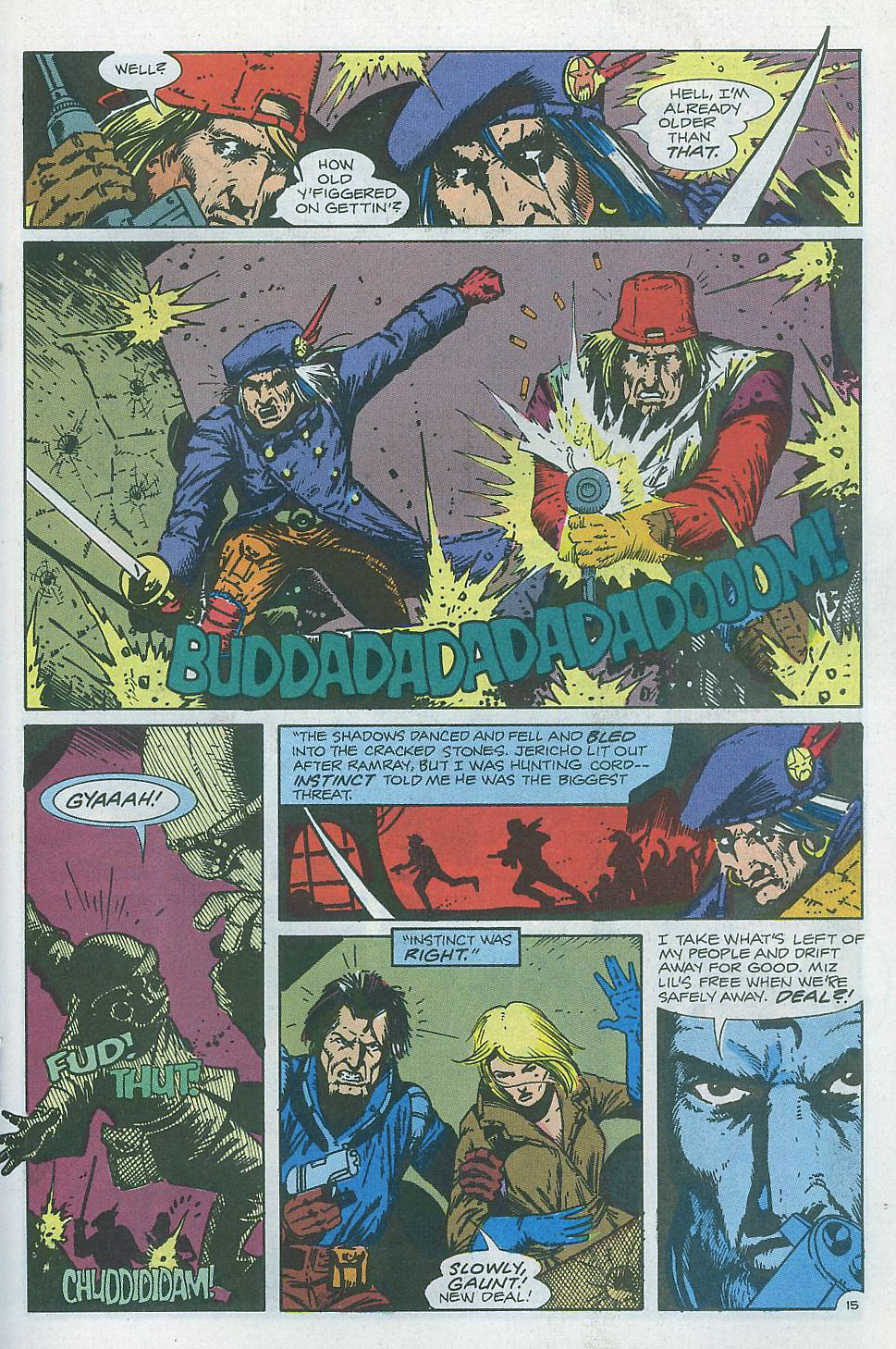 Read online Grimjack comic -  Issue #7 - 16