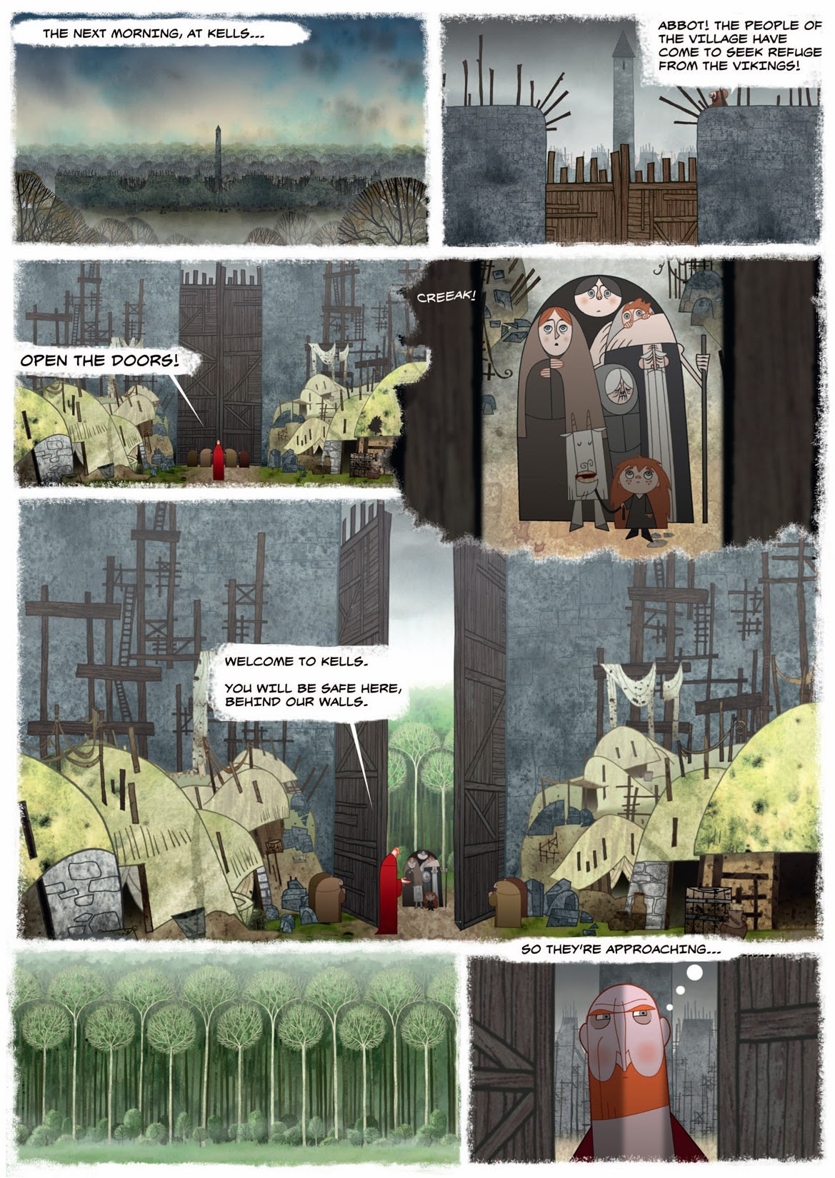 Read online The Secret Of Kells comic -  Issue # TPB - 69