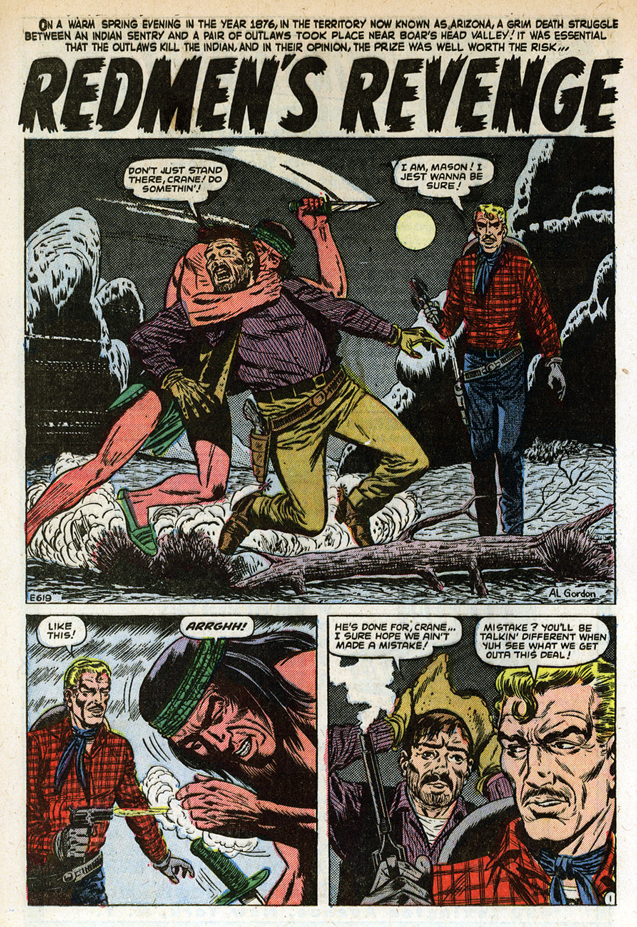 Read online Western Outlaws (1954) comic -  Issue #4 - 20