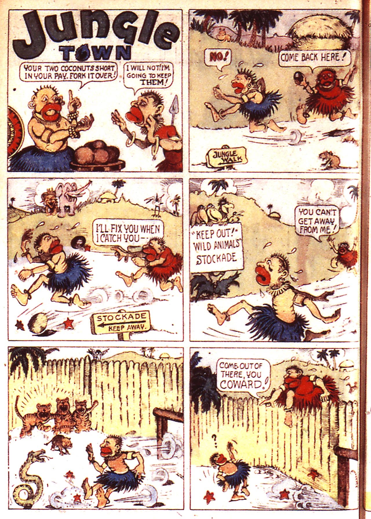 Read online Funny Pages comic -  Issue #12 - 20