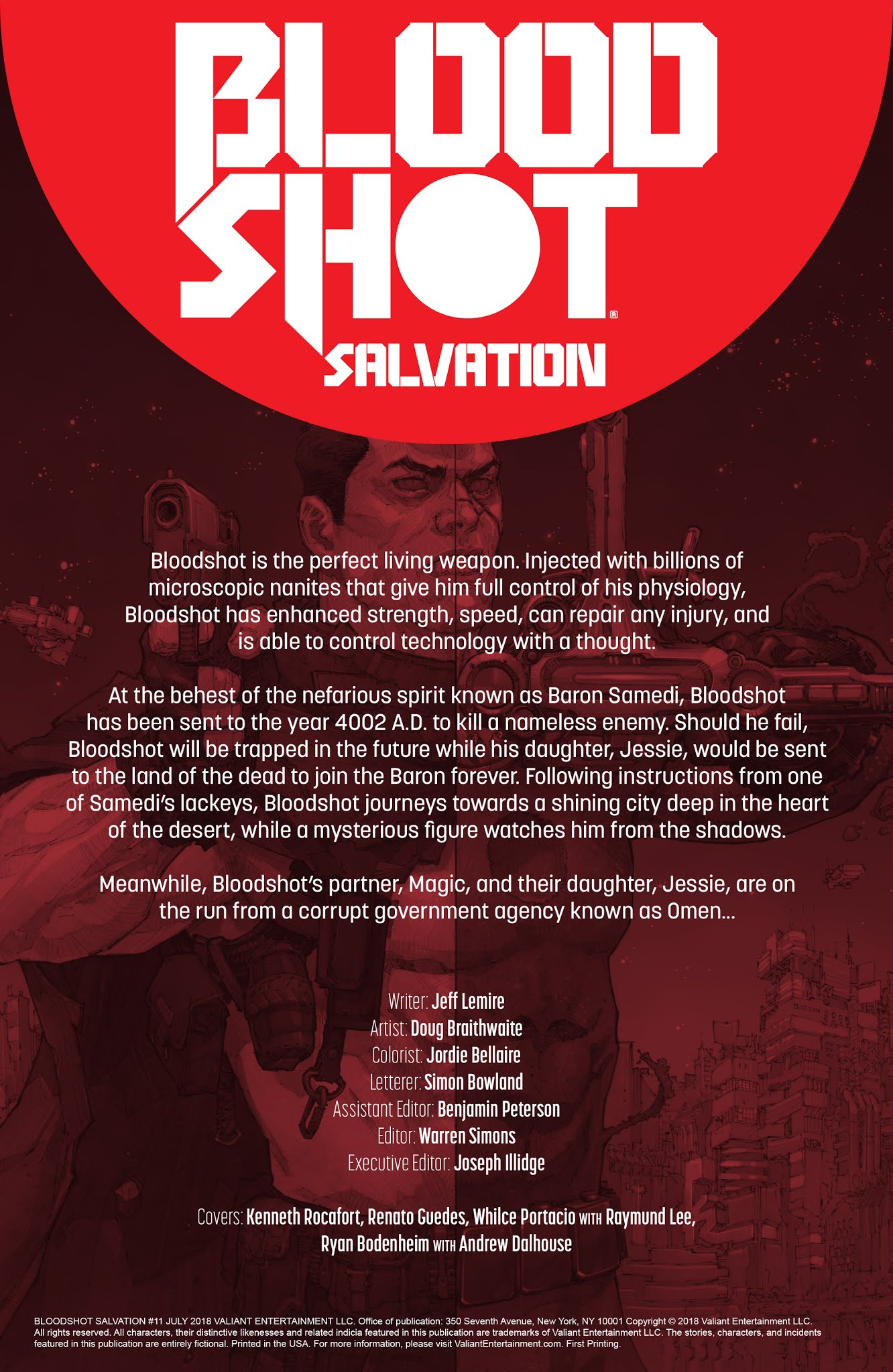 Read online Bloodshot Salvation comic -  Issue #11 - 2