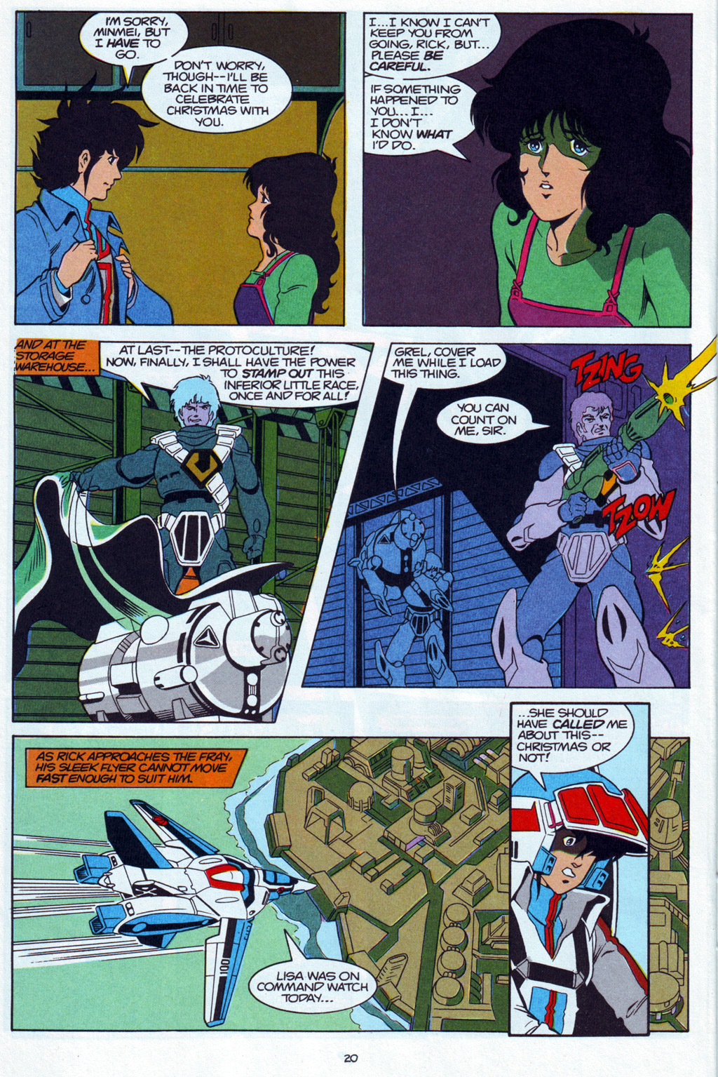 Read online Robotech The Macross Saga comic -  Issue #35 - 21
