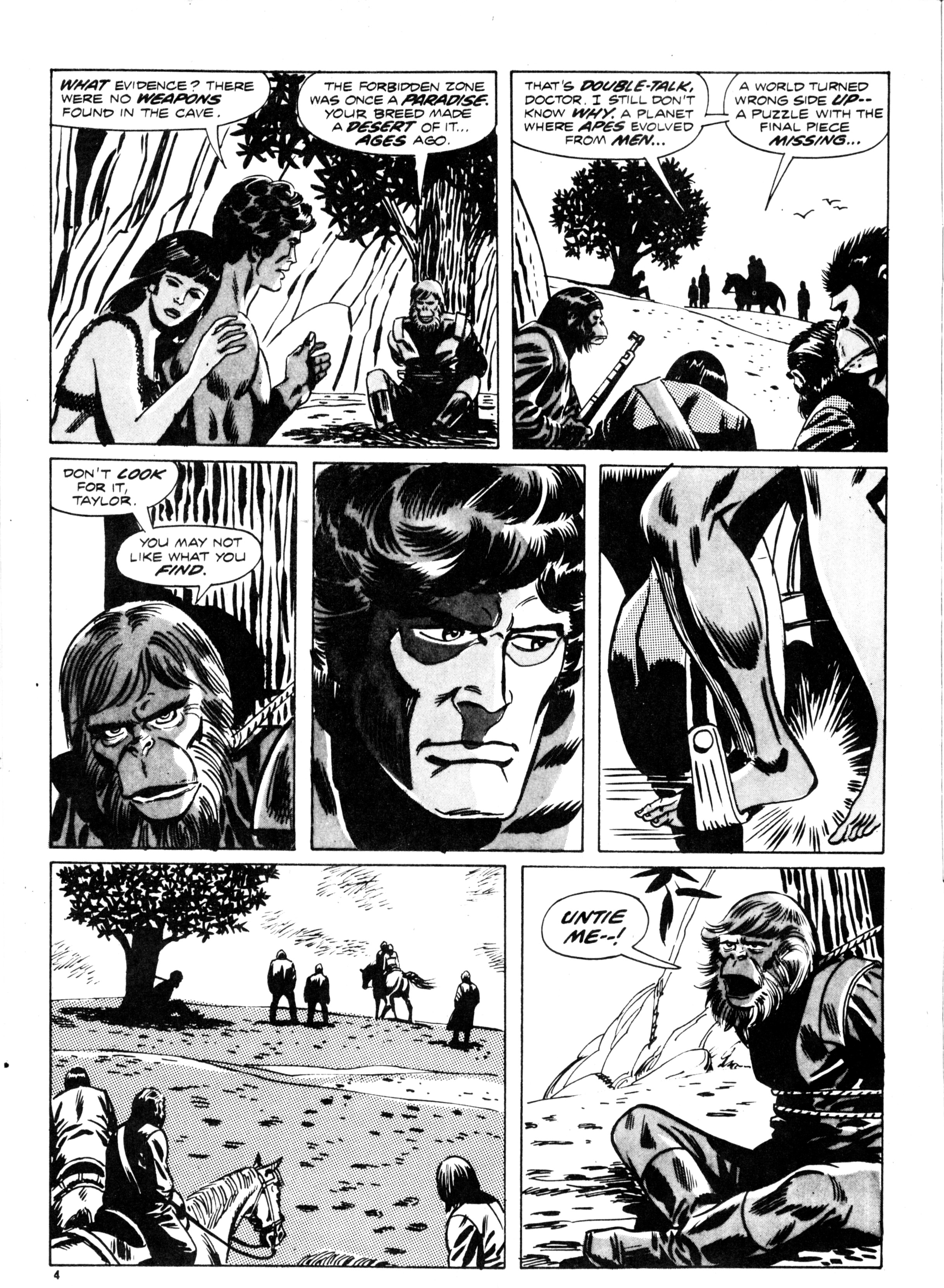 Read online Planet of the Apes (1974) comic -  Issue #11 - 4