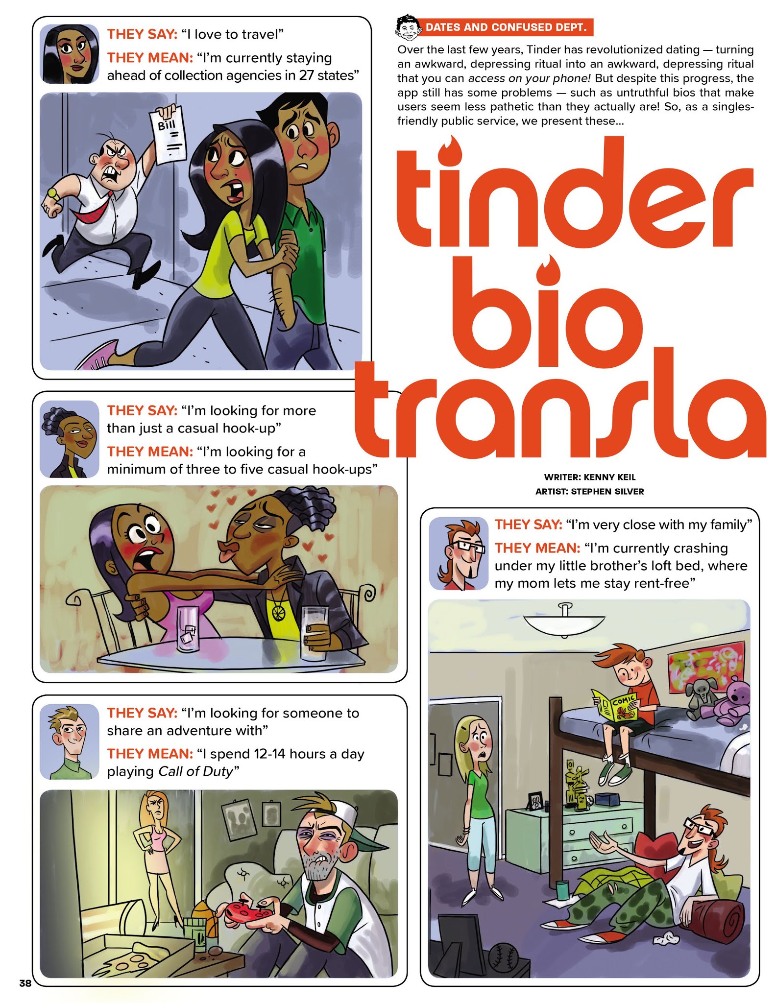 Read online MAD comic -  Issue #549 - 42