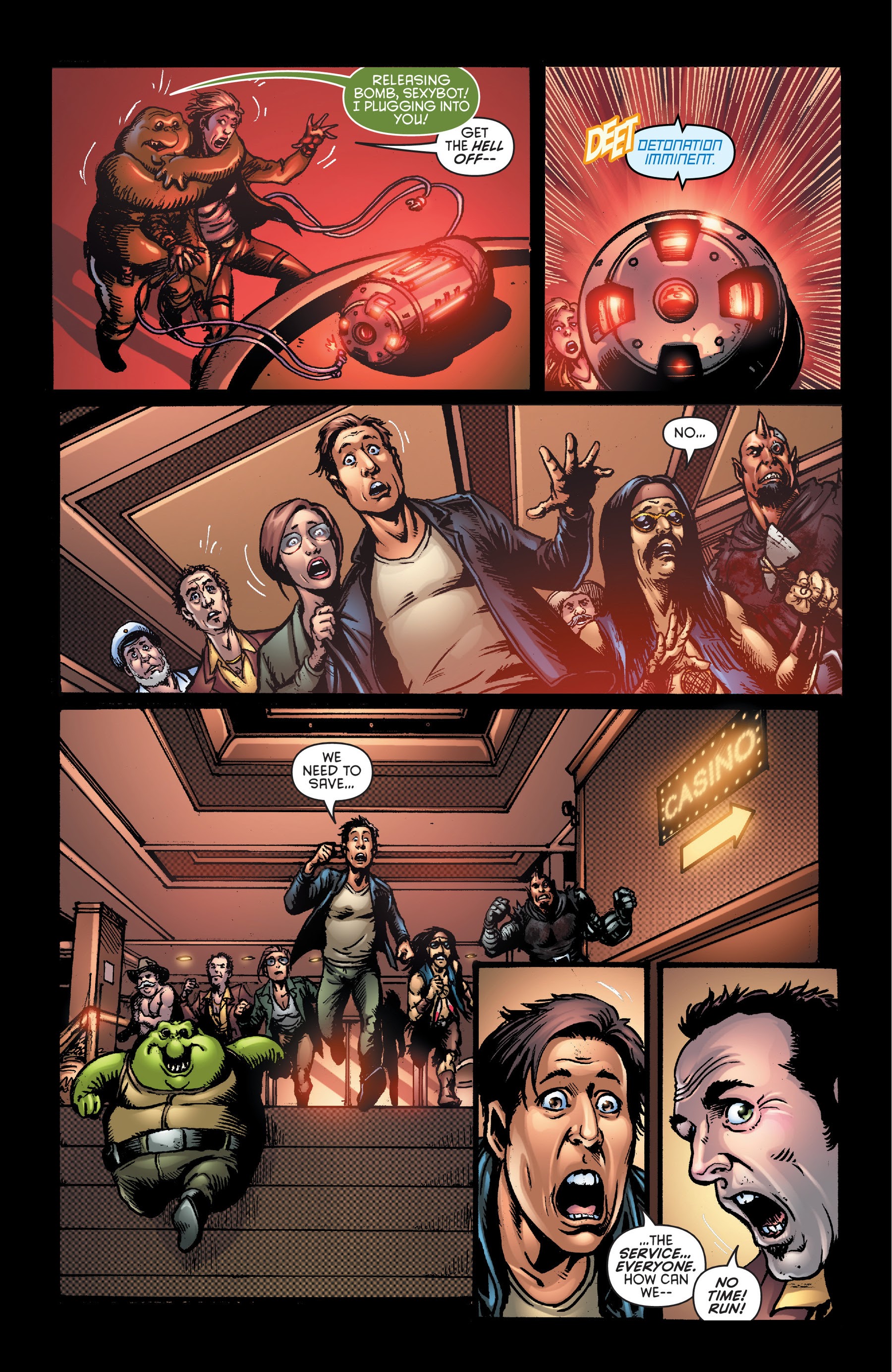 Read online Space Bastards comic -  Issue #5 - 29