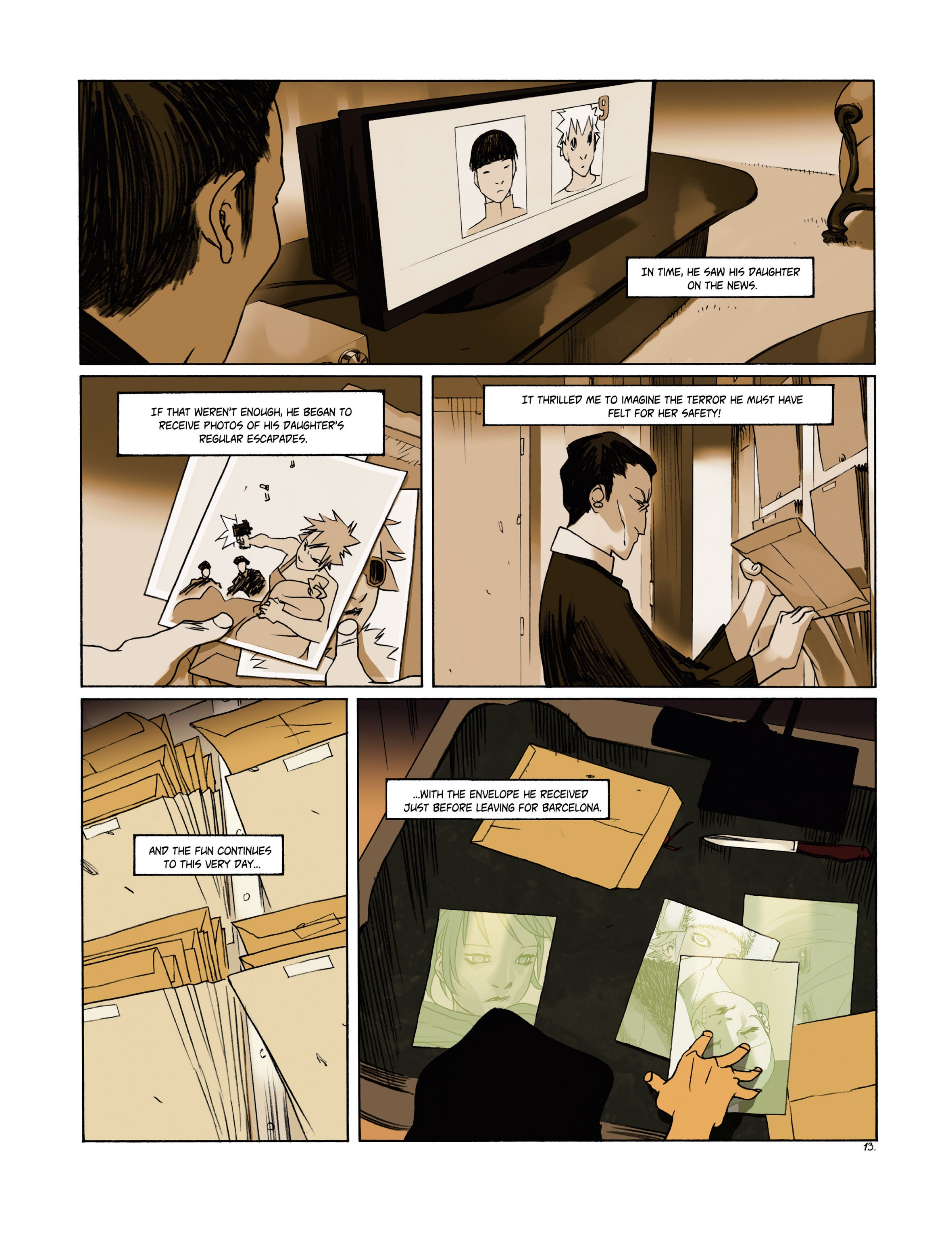 Read online Naja comic -  Issue #9 - 15