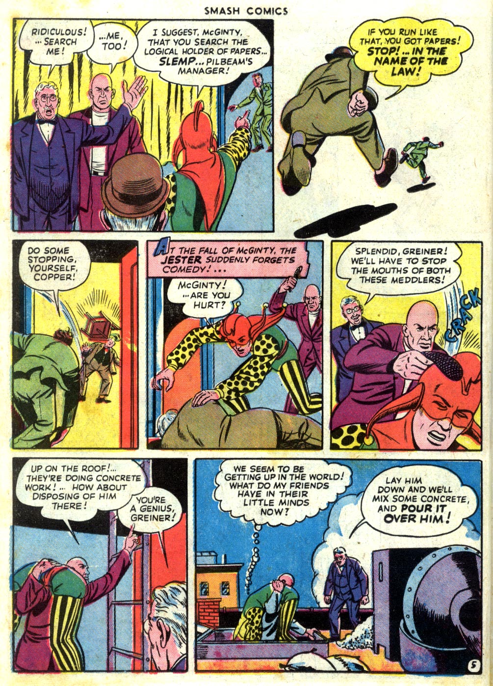 Read online Smash Comics comic -  Issue #48 - 56