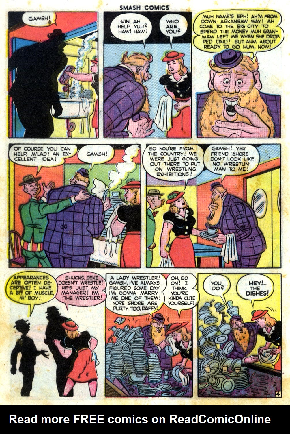 Read online Smash Comics comic -  Issue #48 - 34