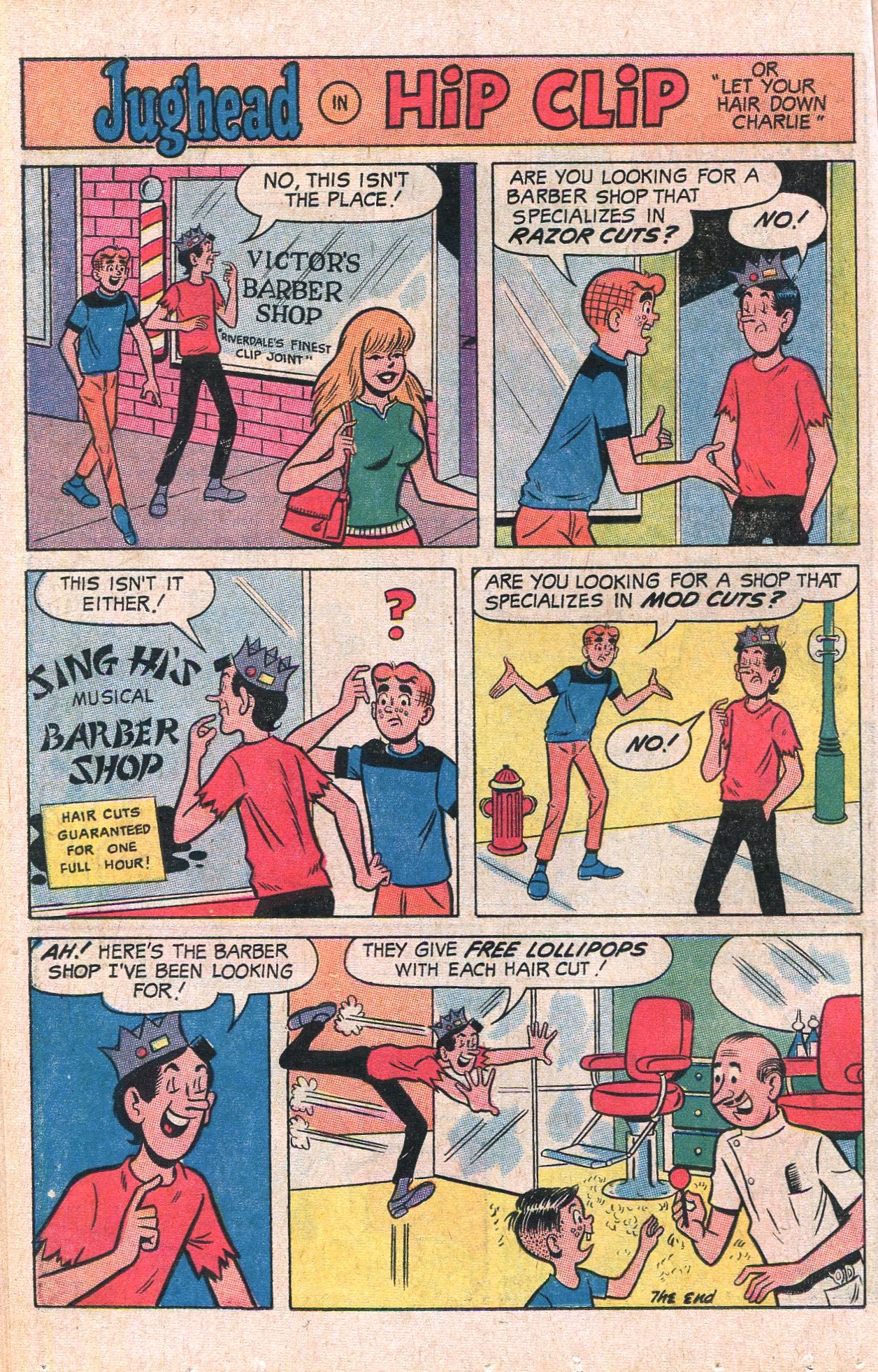 Read online Jughead's Jokes comic -  Issue #21 - 40