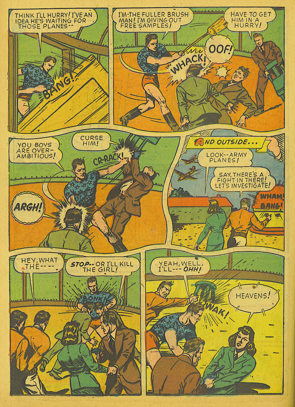 Read online Exciting Comics comic -  Issue #23 - 37