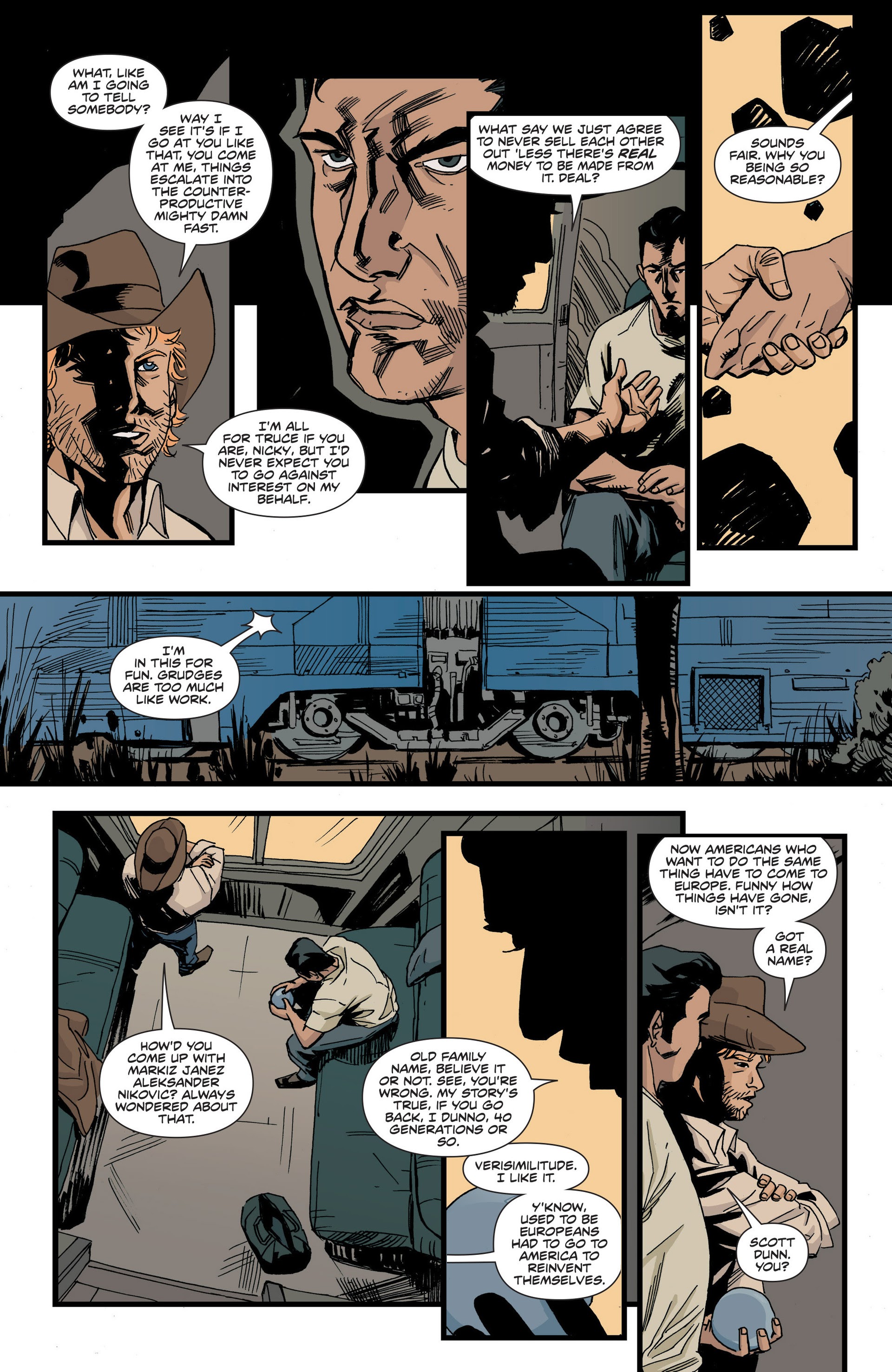Read online Deceivers comic -  Issue #5 - 8