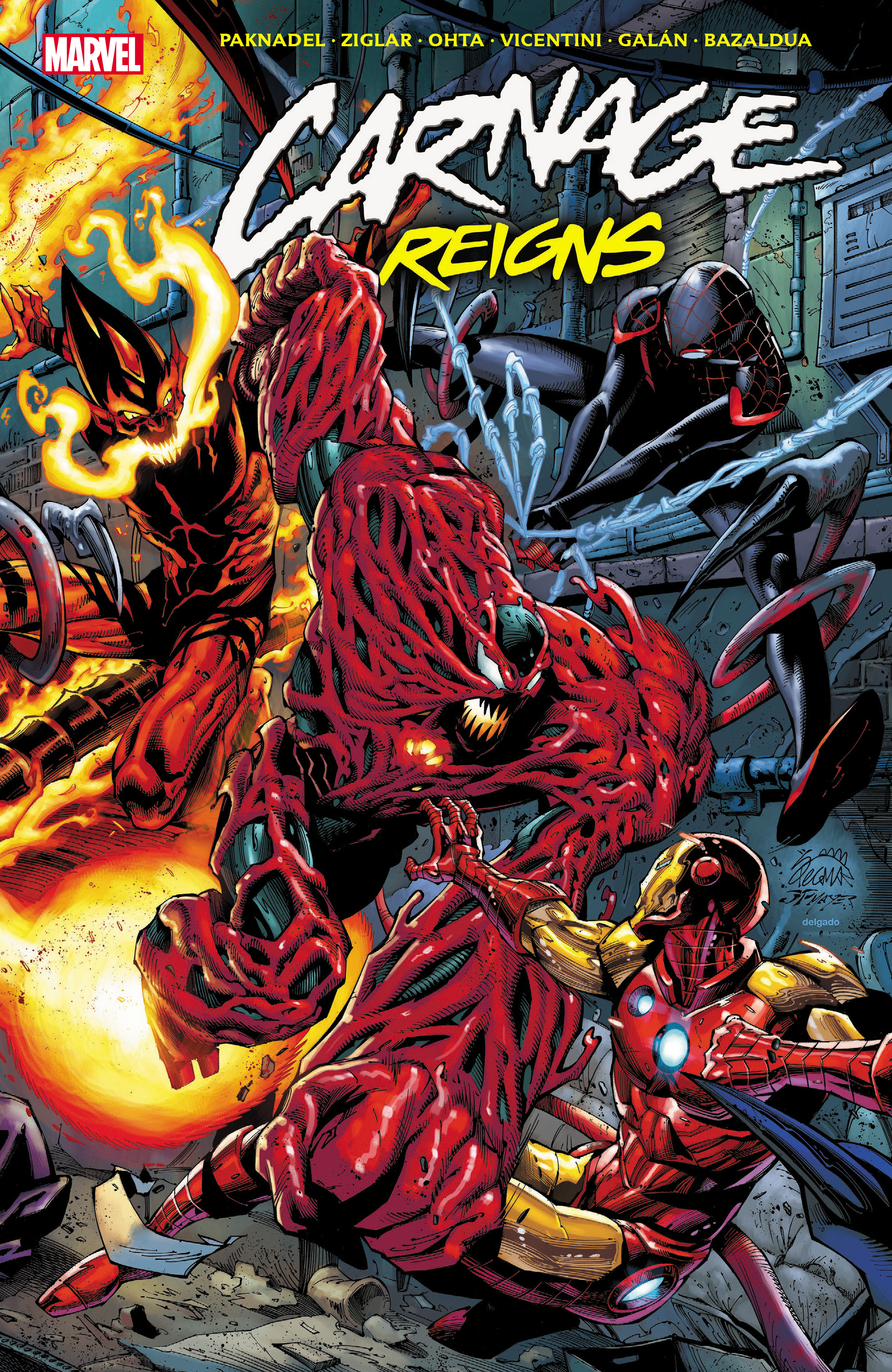 Read online Carnage Reigns comic -  Issue # TPB (Part 1) - 1