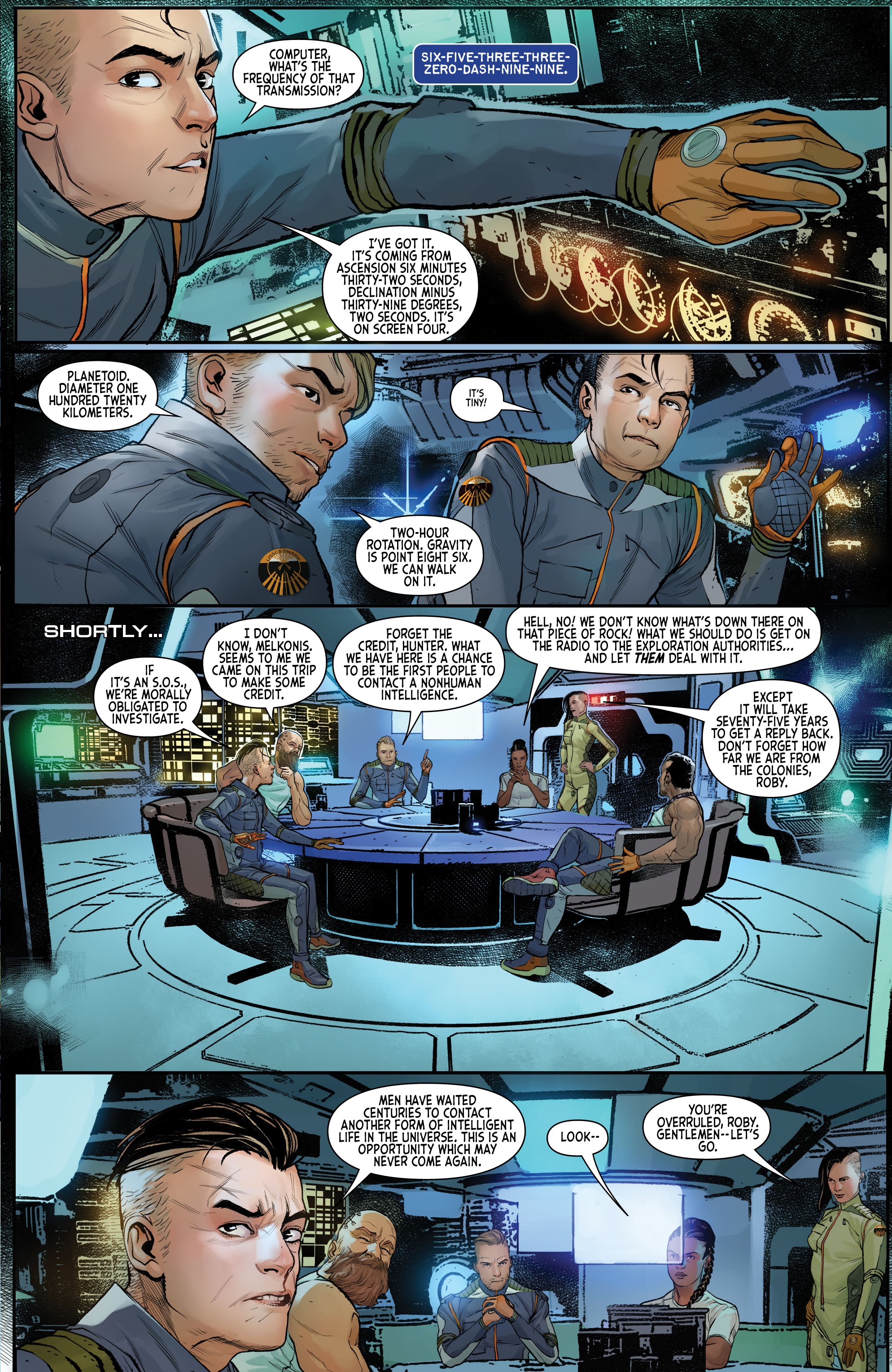 Read online Alien: The Original Screenplay comic -  Issue #1 - 9
