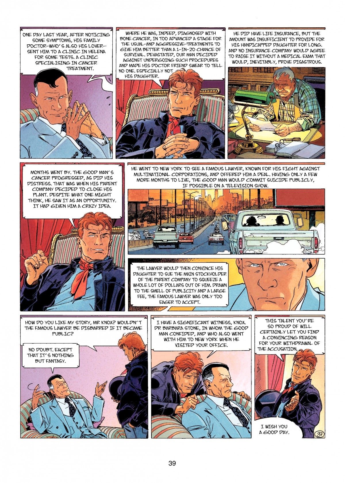 Read online Largo Winch comic -  Issue # TPB 10 - 39