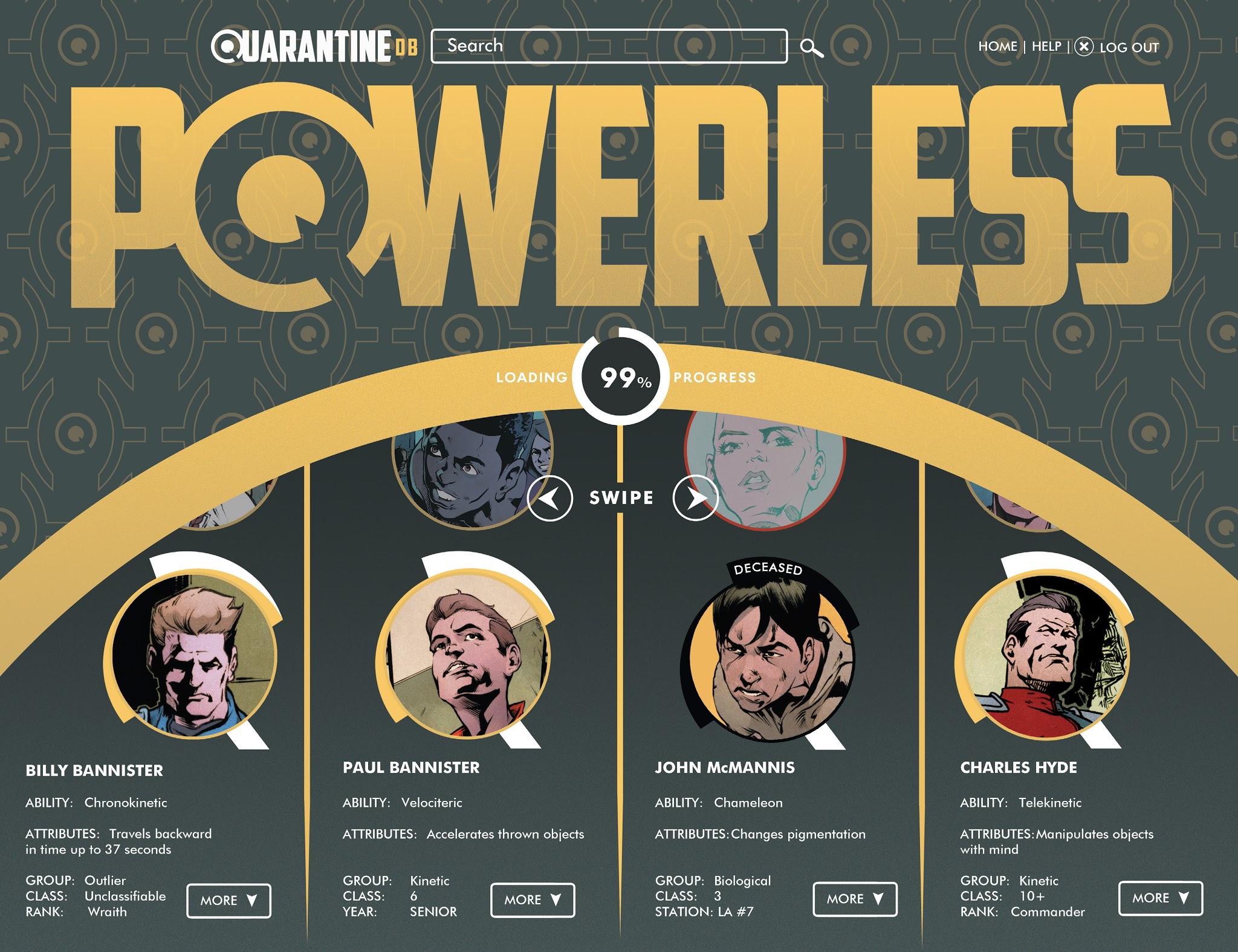 Read online Powerless (2017) comic -  Issue #4 - 4