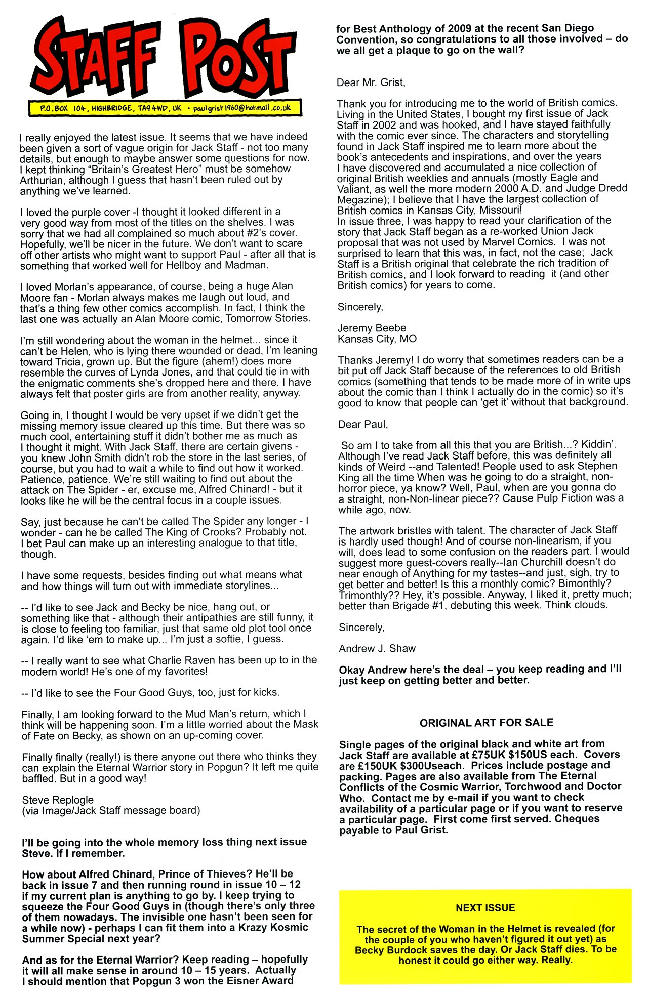 Read online Weird World of Jack Staff comic -  Issue #4 - 19