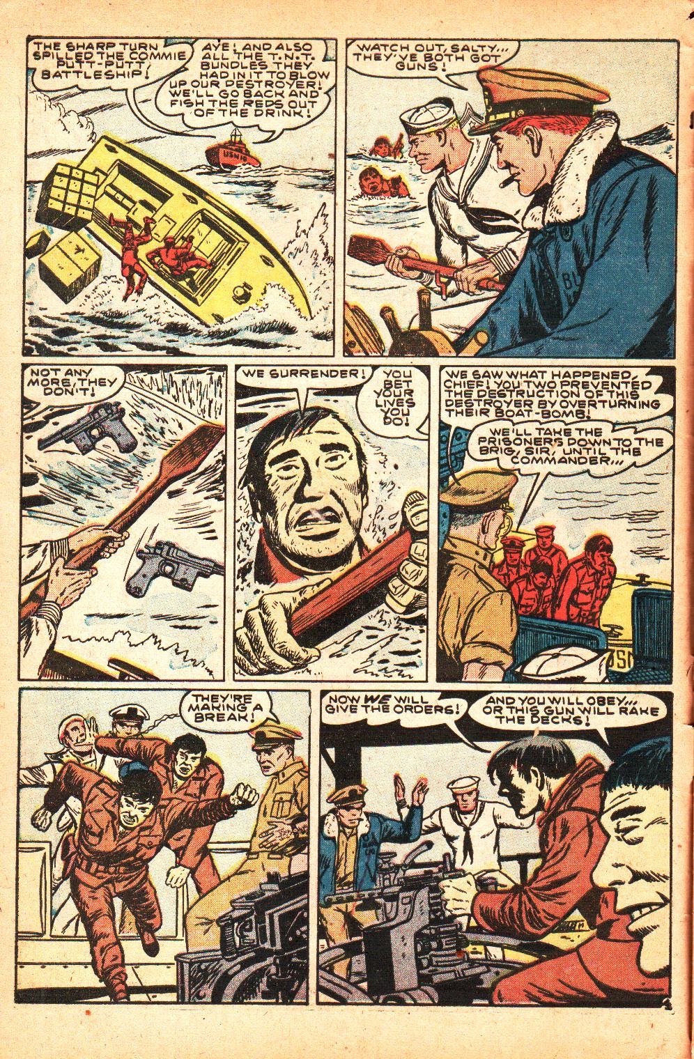 Read online Navy Action (1957) comic -  Issue #15 - 6