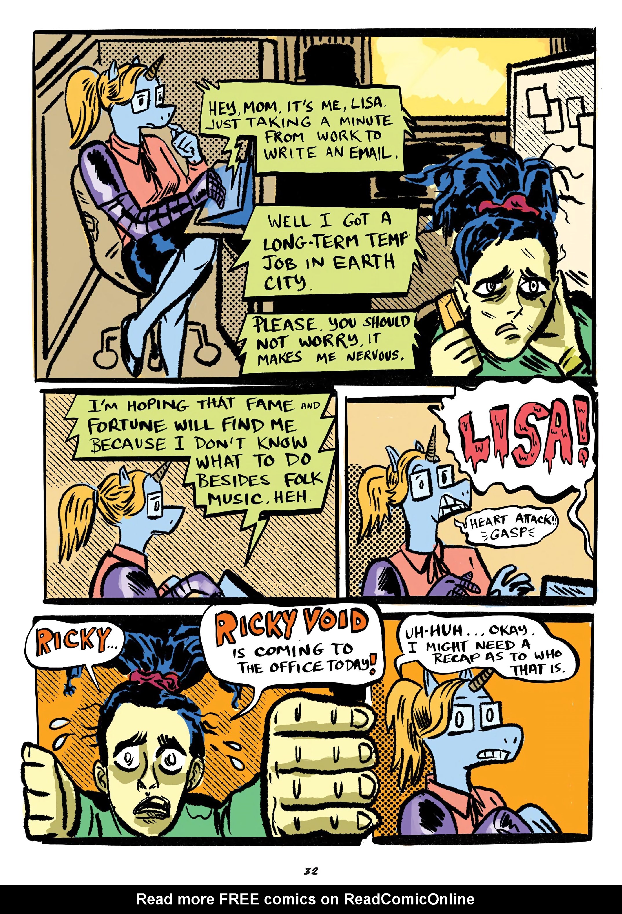 Read online Lisa Cheese and Ghost Guitar comic -  Issue # TPB (Part 1) - 34