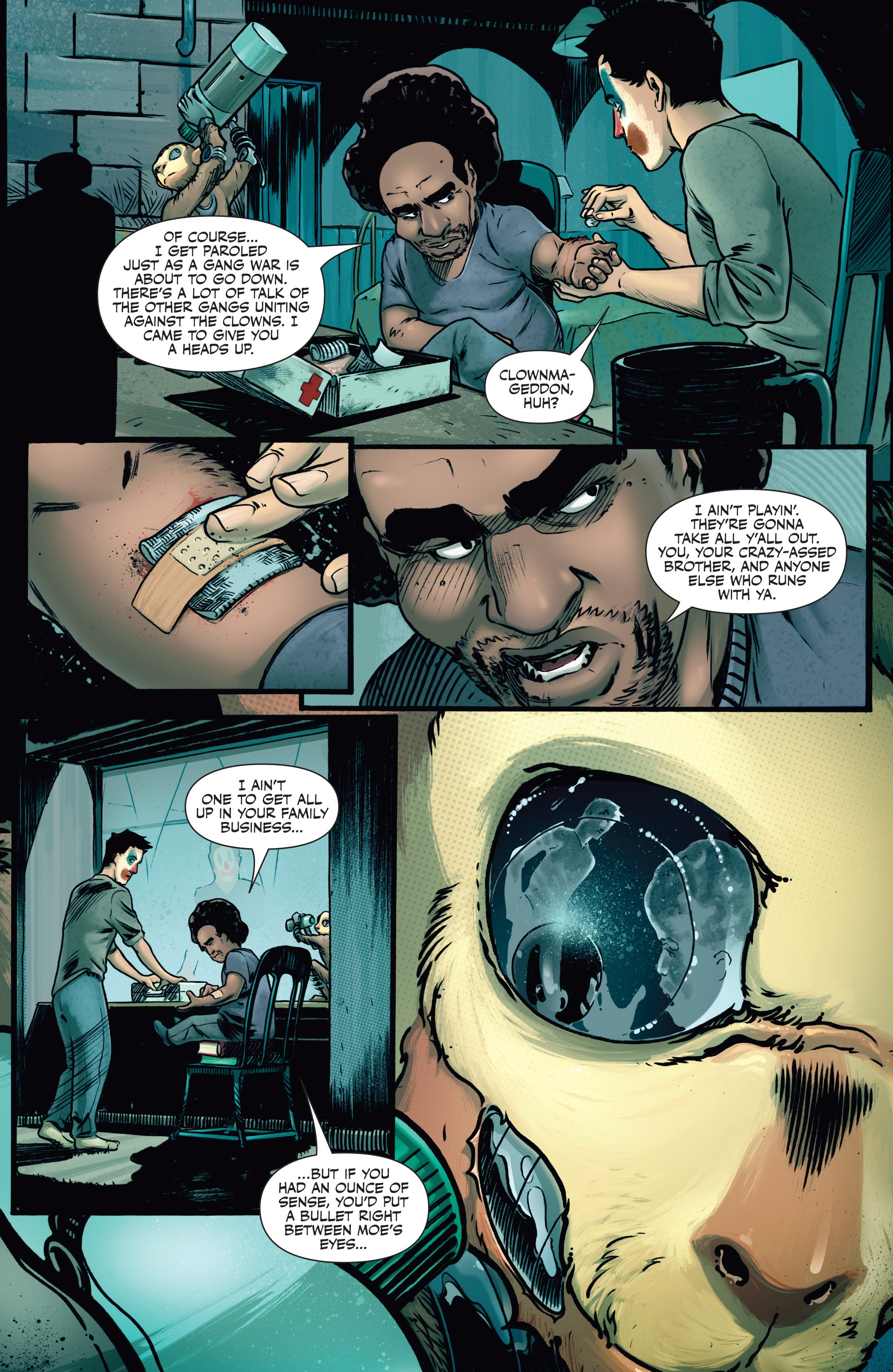 Read online Robot Clown Mob comic -  Issue # TPB - 57