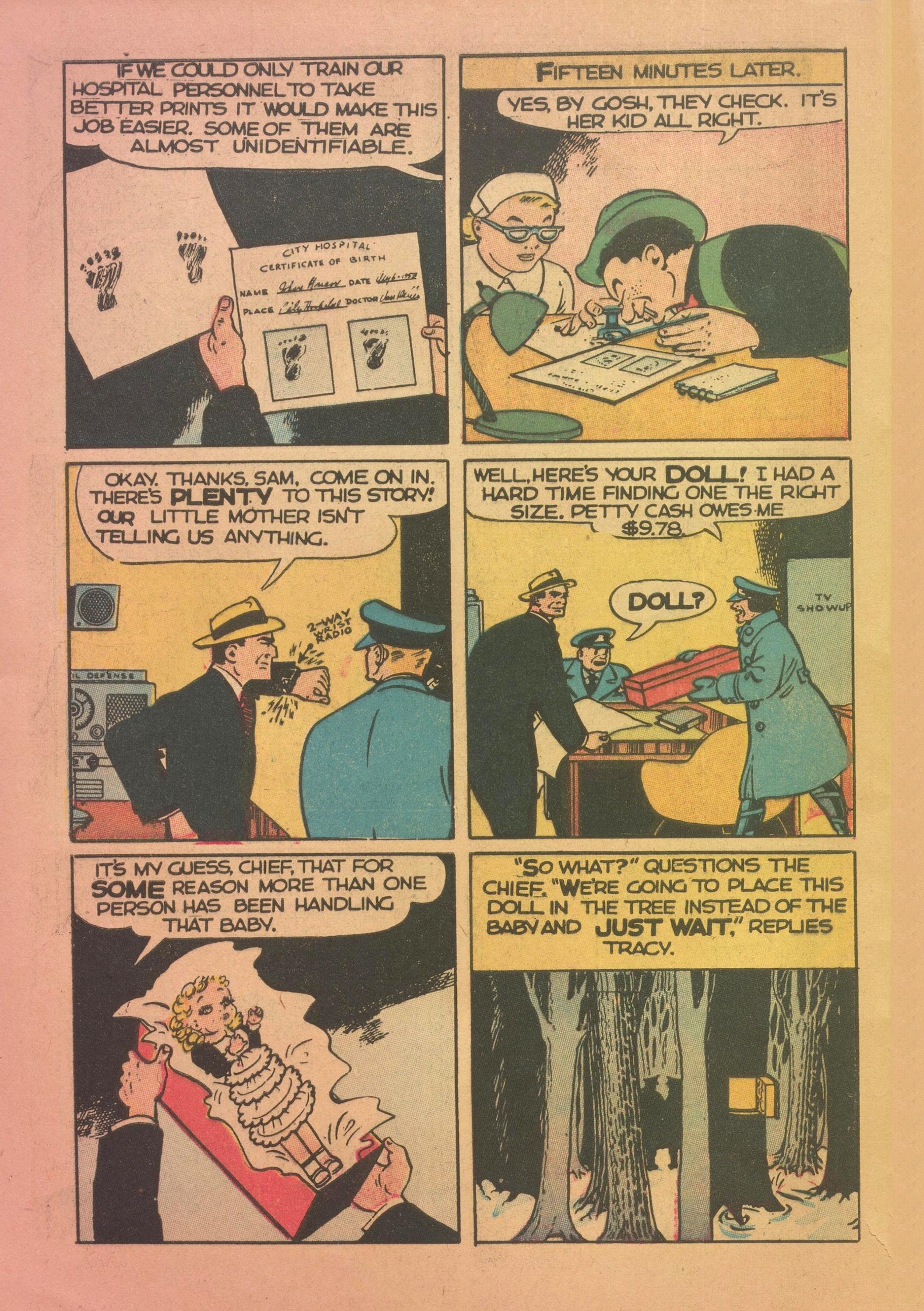 Read online Dick Tracy comic -  Issue #95 - 8