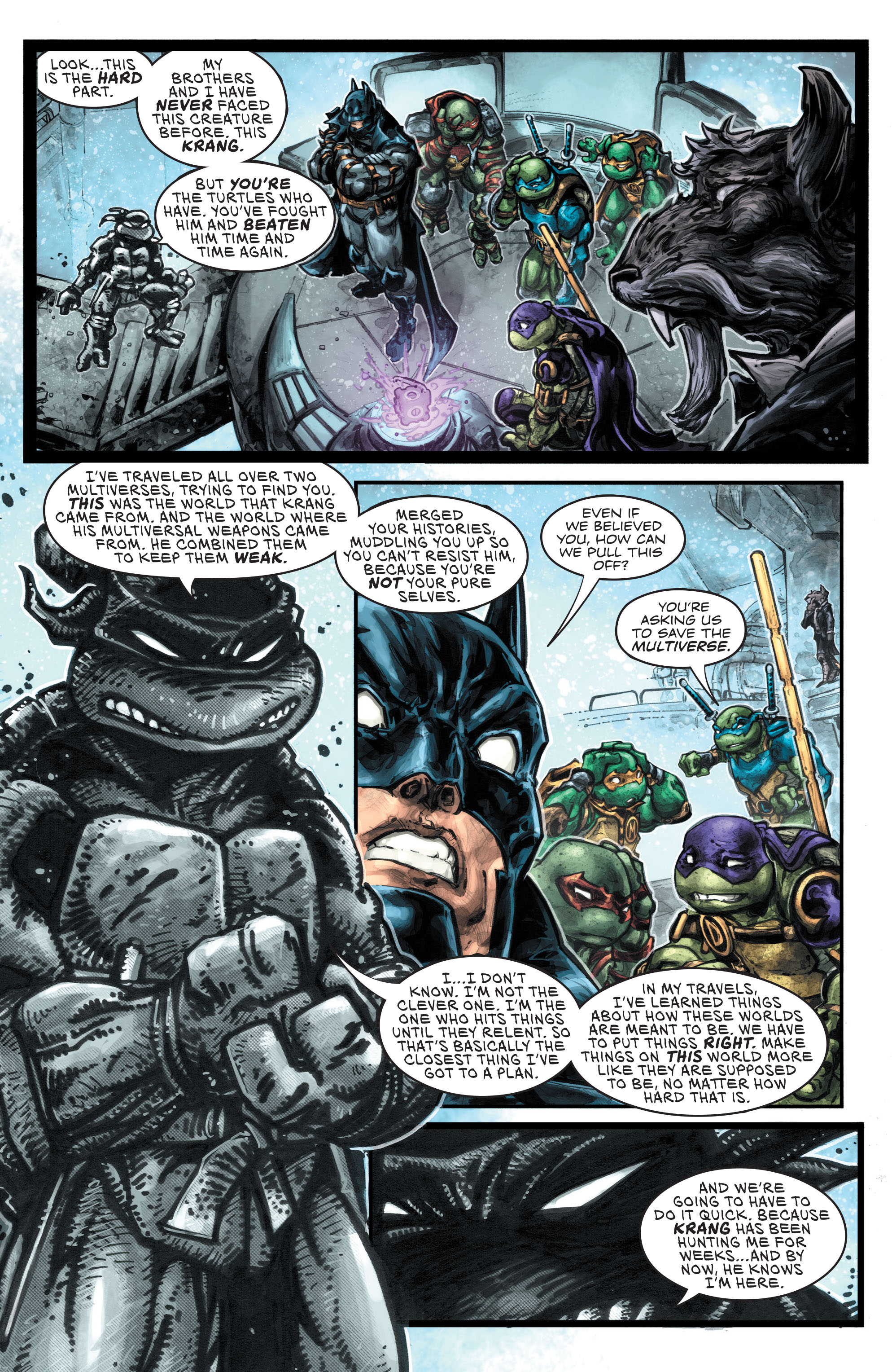 Read online Batman/Teenage Mutant Ninja Turtles III comic -  Issue # _TPB (Part 1) - 41