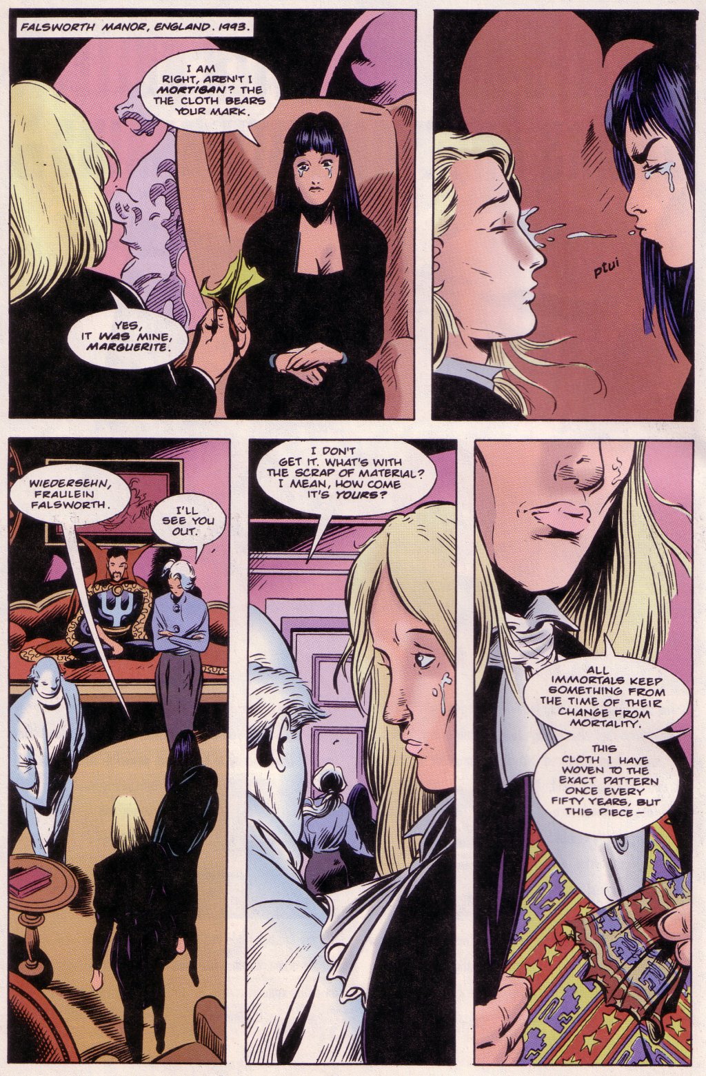 Read online Mortigan Goth: Immortalis comic -  Issue #4 - 7