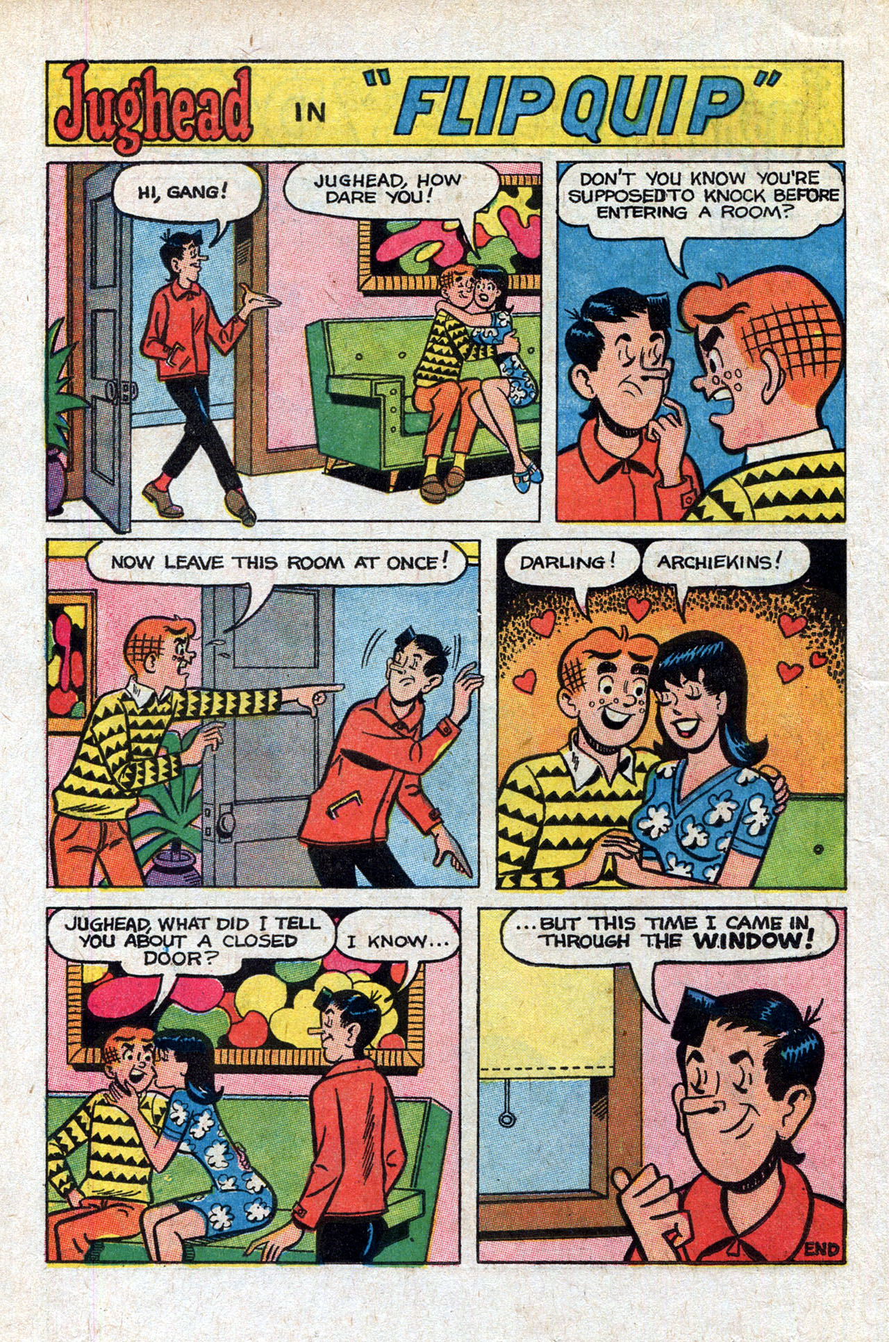 Read online Jughead's Jokes comic -  Issue #4 - 14