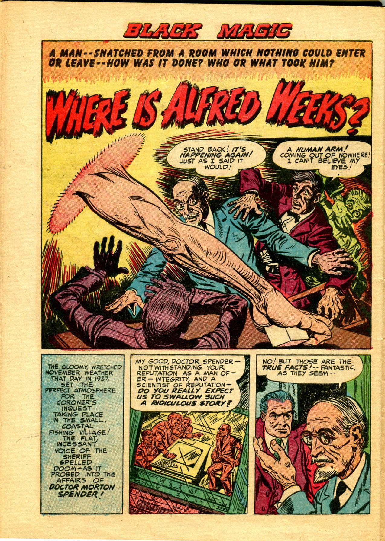 Read online Black Magic (1950) comic -  Issue #13 - 36