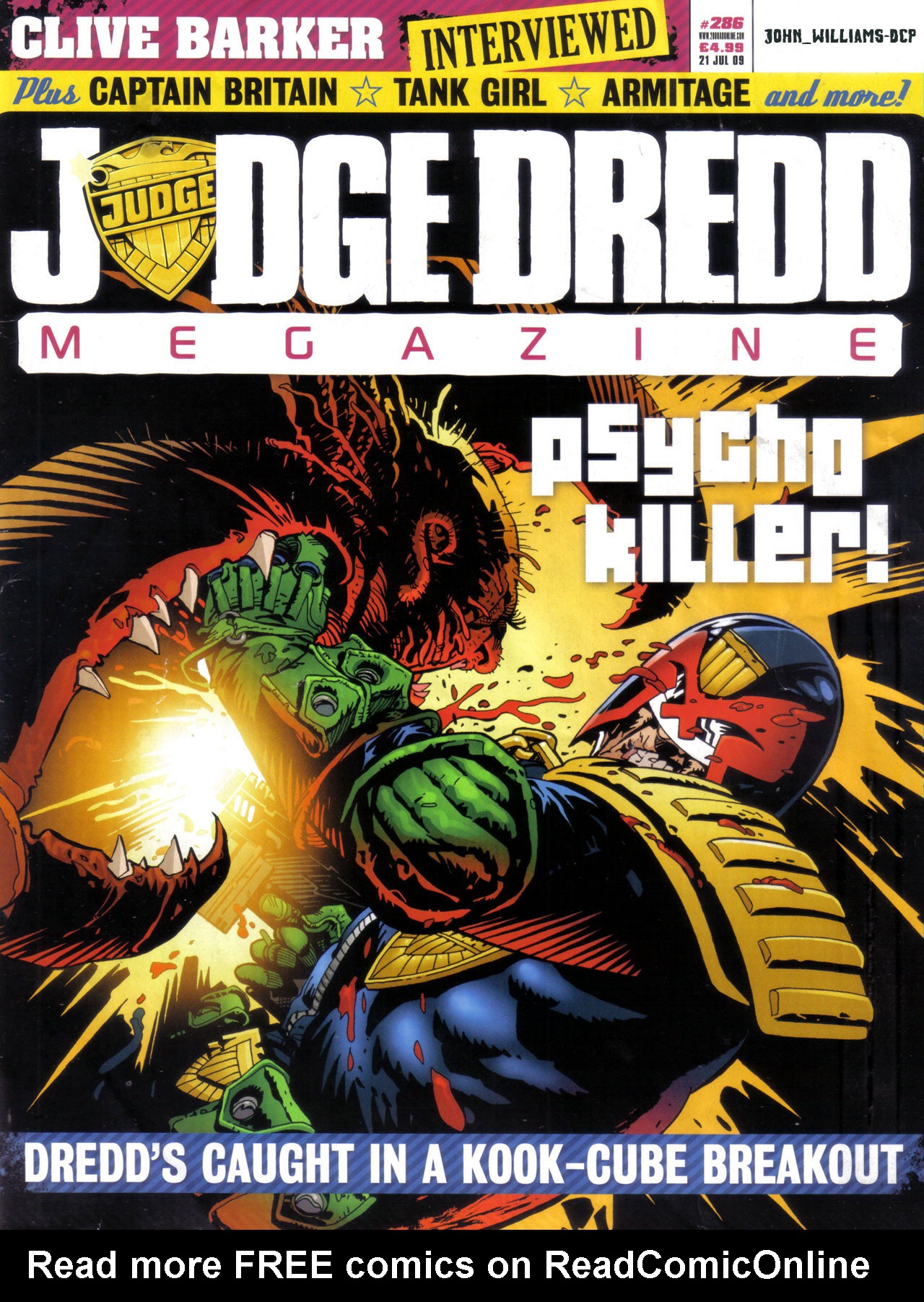 Read online Judge Dredd Megazine (Vol. 5) comic -  Issue #286 - 1