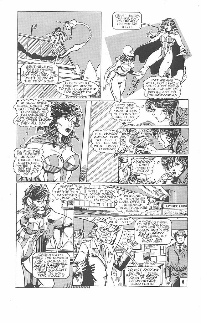 Read online Femforce: Time Storm comic -  Issue # Full - 10