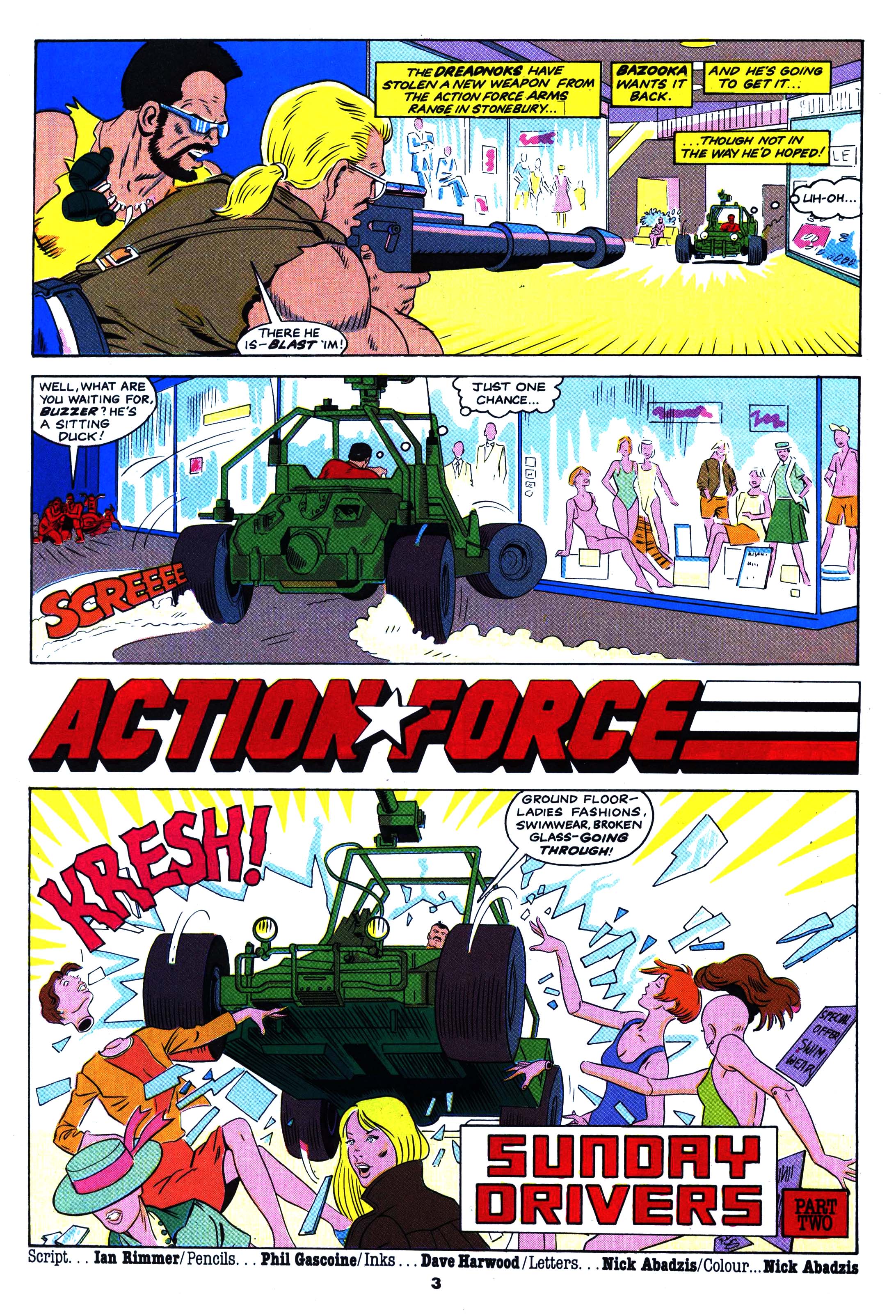 Read online Action Force comic -  Issue #34 - 3