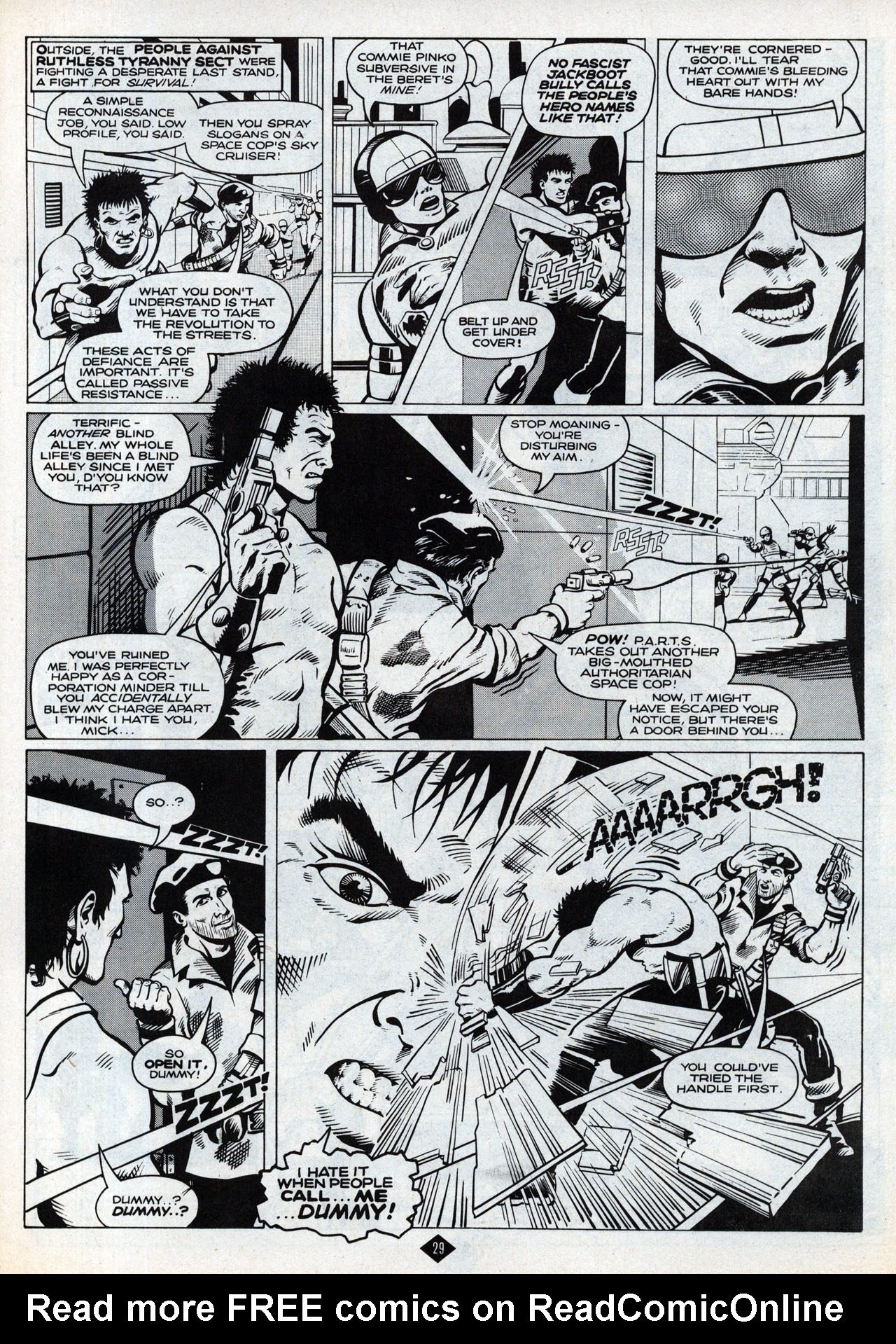 Read online Captain Britain (1985) comic -  Issue #5 - 29