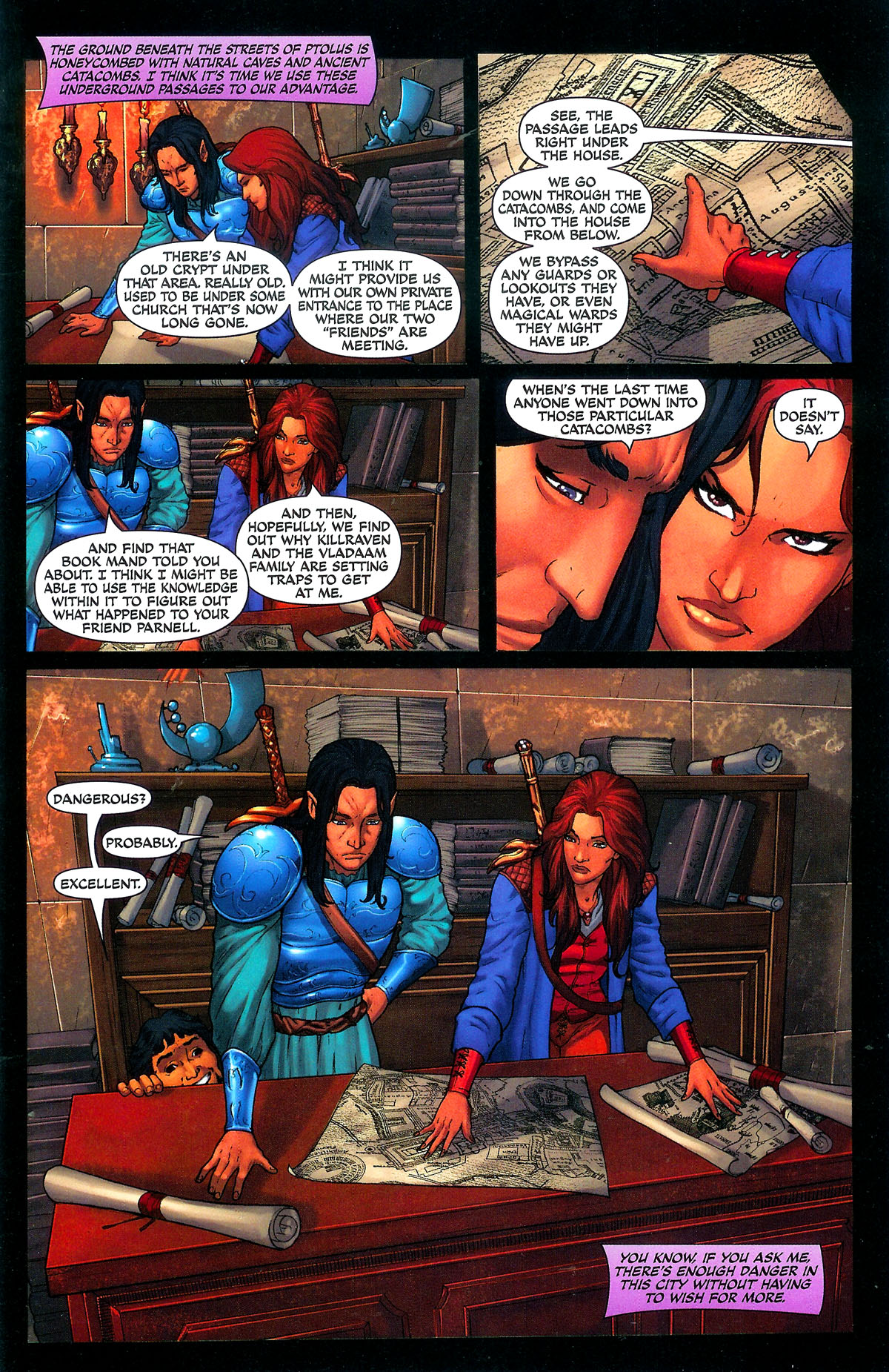 Read online Ptolus: City by the Spire comic -  Issue #3 - 7