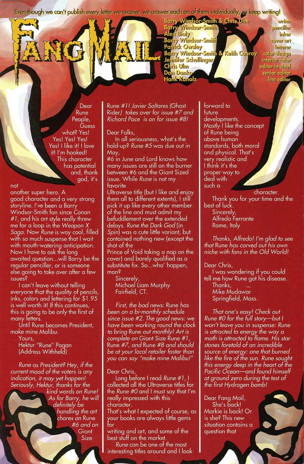 Read online Rune (1994) comic -  Issue #6 - 30