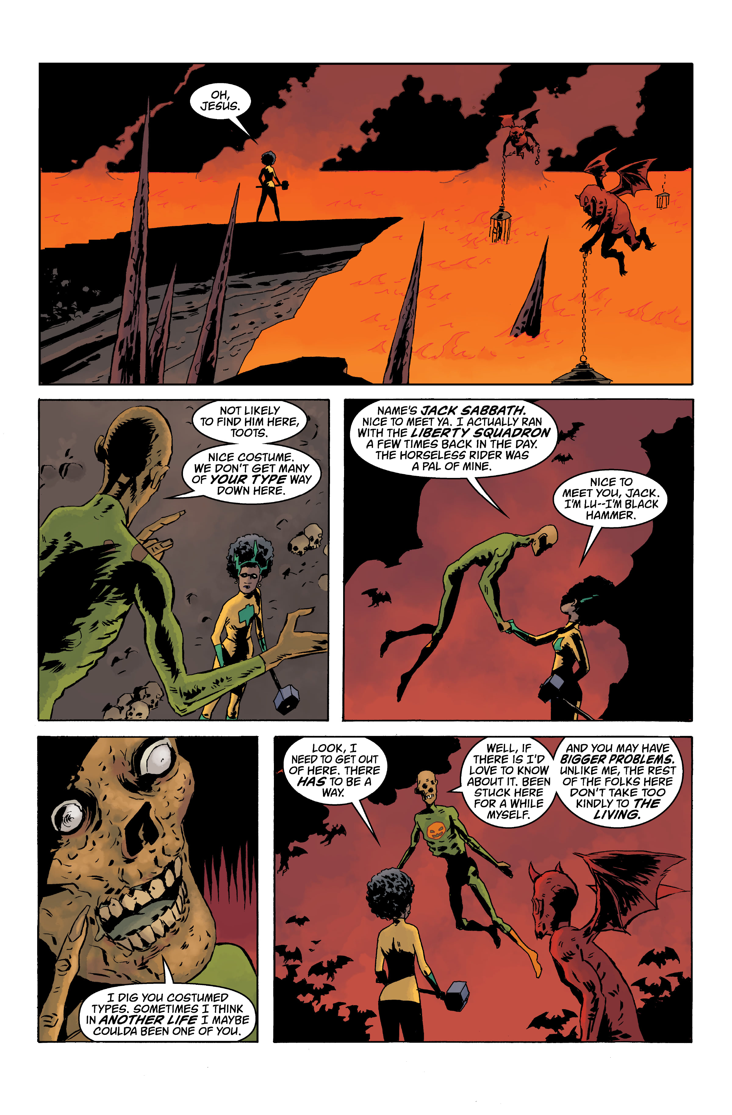 Read online Black Hammer Library Edition comic -  Issue # TPB 2 (Part 1) - 42