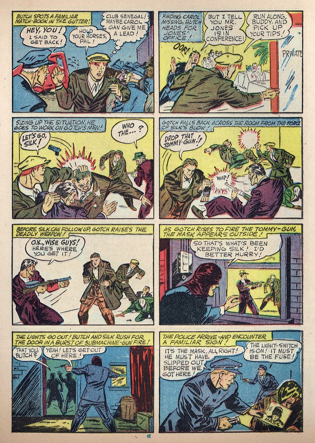 Read online Exciting Comics comic -  Issue #3 - 23