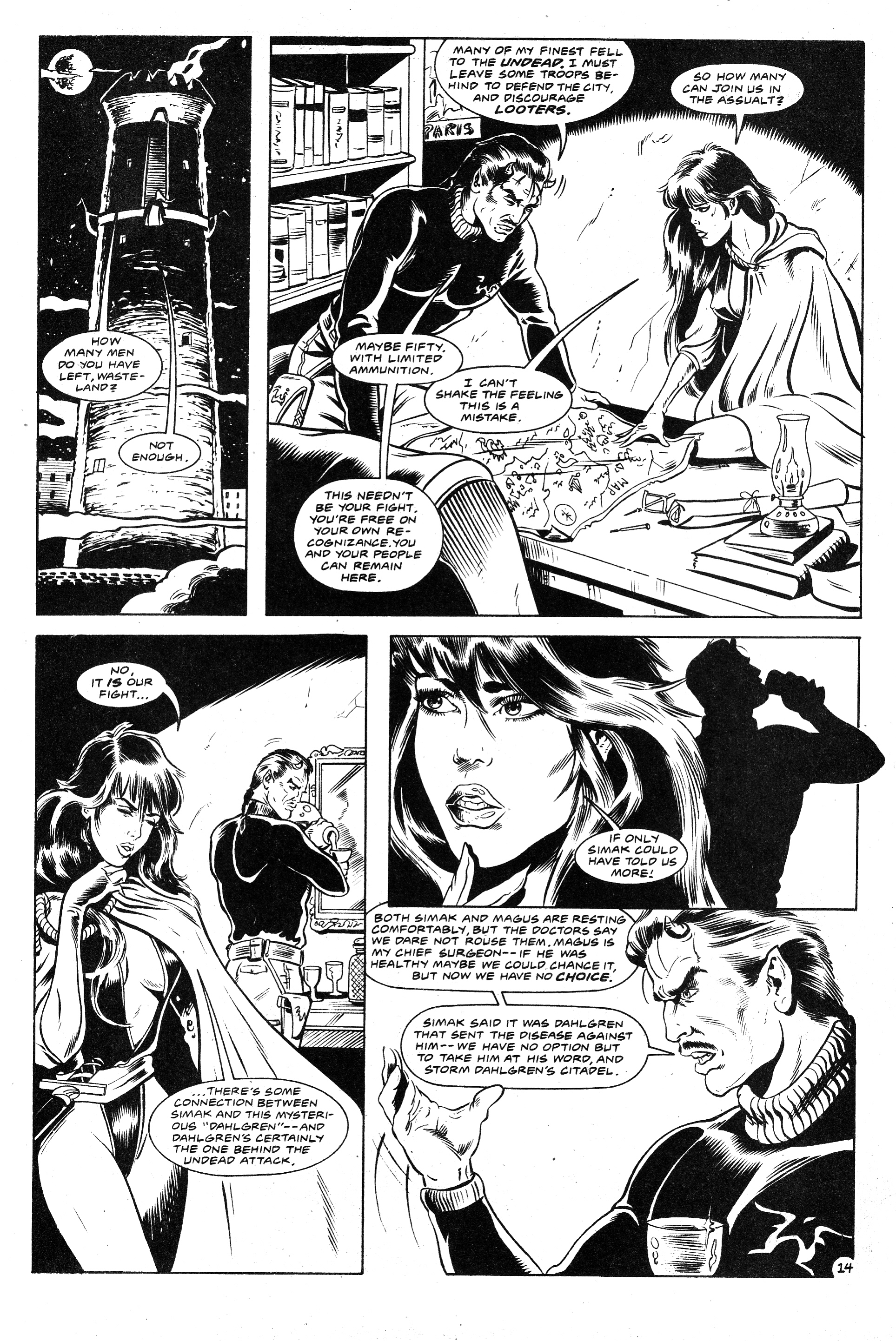 Read online Ex-Mutants: The Shattered Earth Chronicles comic -  Issue #9 - 16