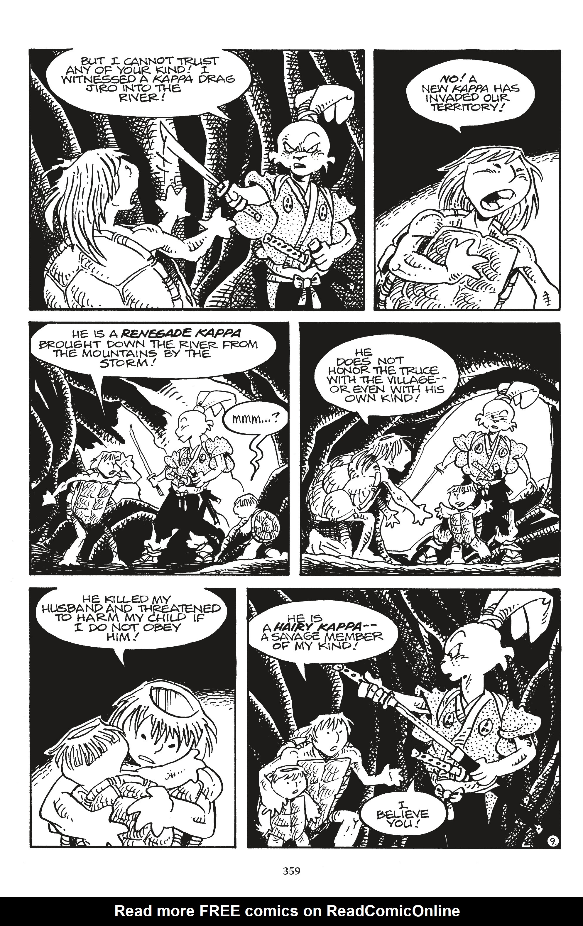 Read online The Usagi Yojimbo Saga comic -  Issue # TPB 8 (Part 4) - 57