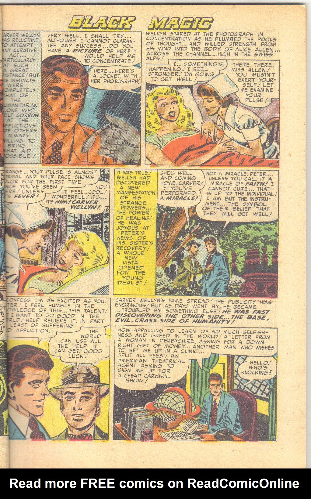 Read online Black Magic (1950) comic -  Issue #9 - 5