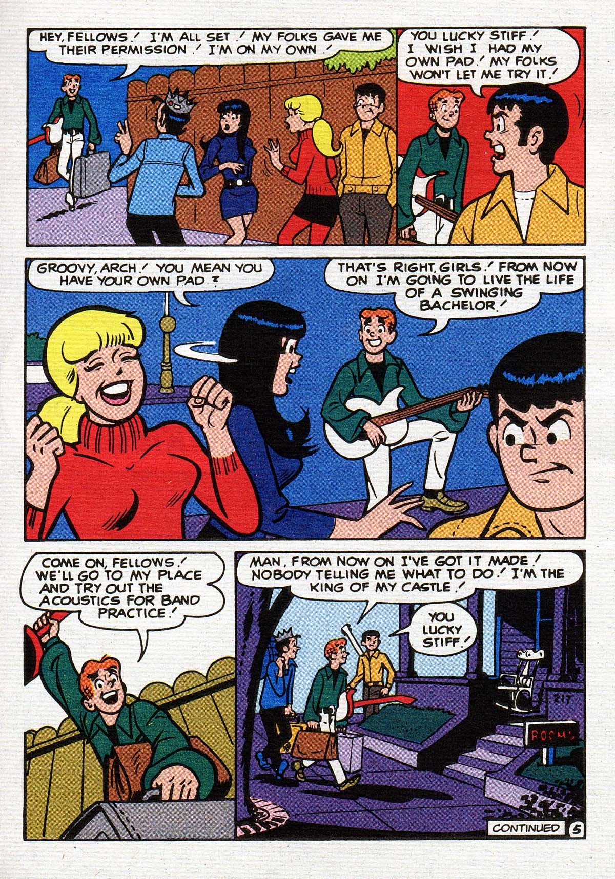 Read online Archie's Double Digest Magazine comic -  Issue #142 - 100