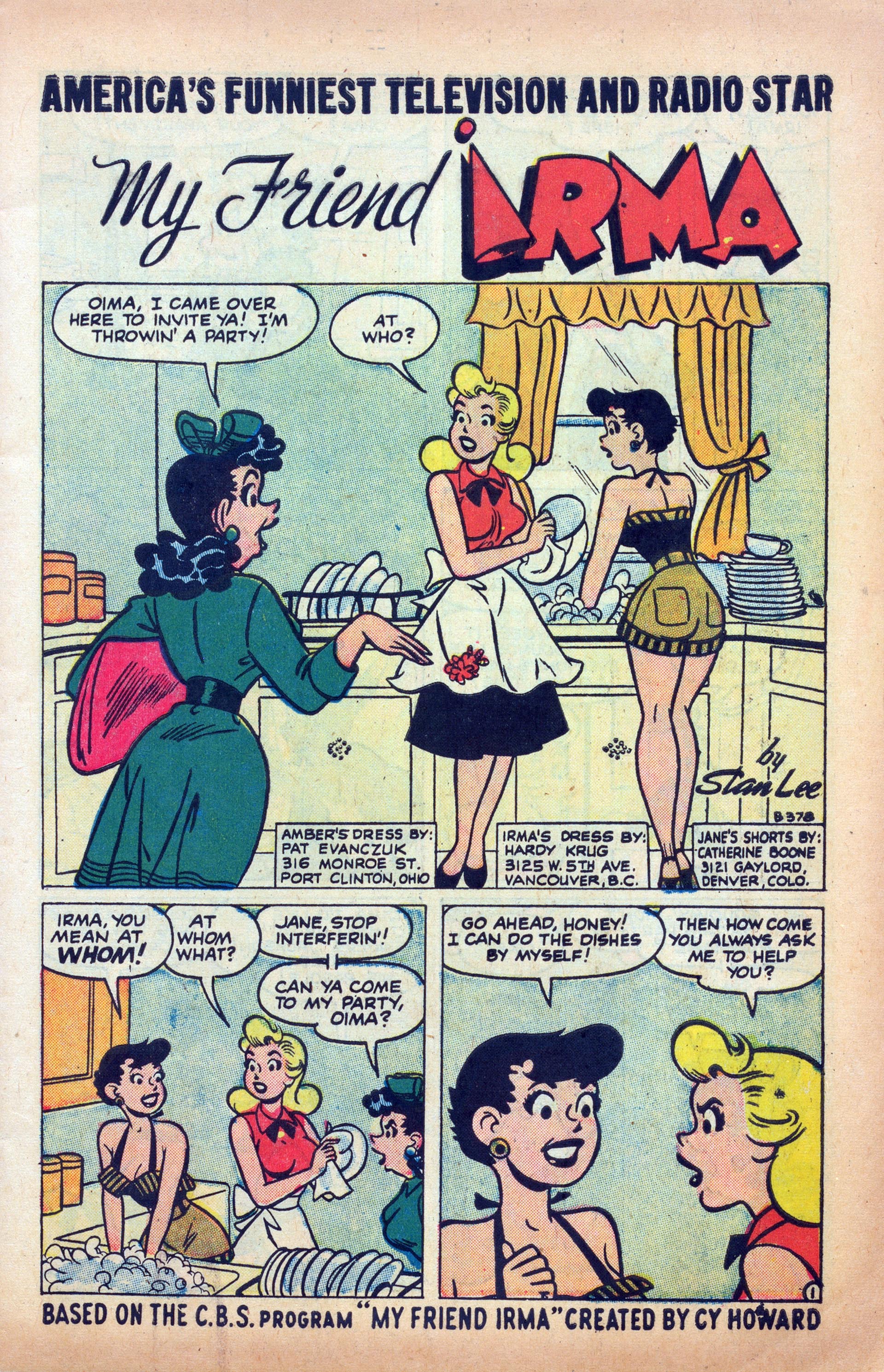 Read online My Friend Irma comic -  Issue #25 - 3
