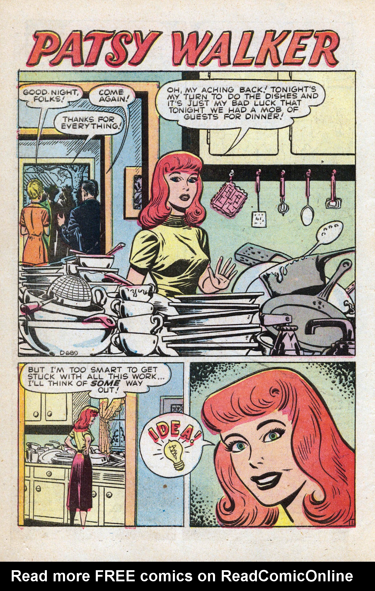 Read online Patsy Walker comic -  Issue #51 - 10