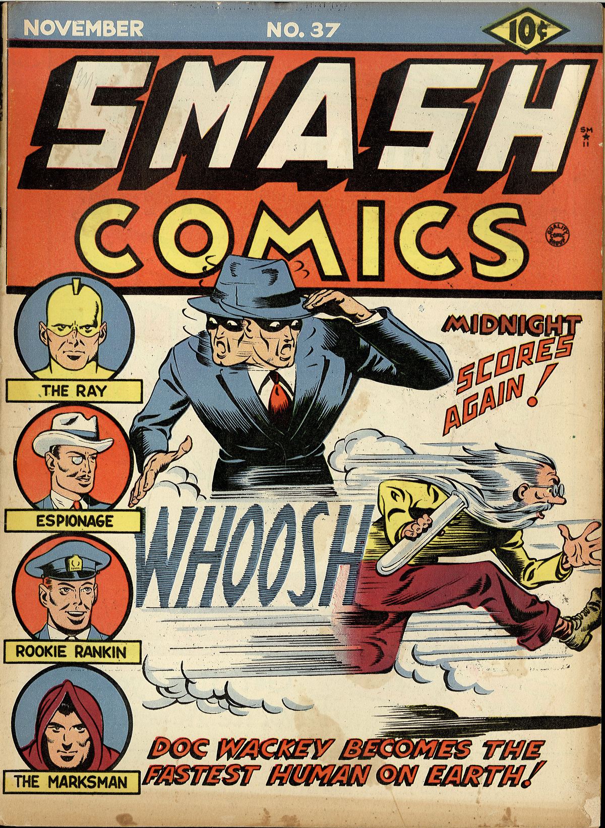 Read online Smash Comics comic -  Issue #37 - 1