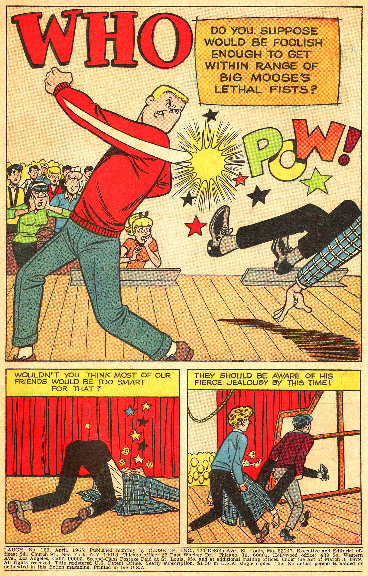 Read online Laugh (Comics) comic -  Issue #169 - 3